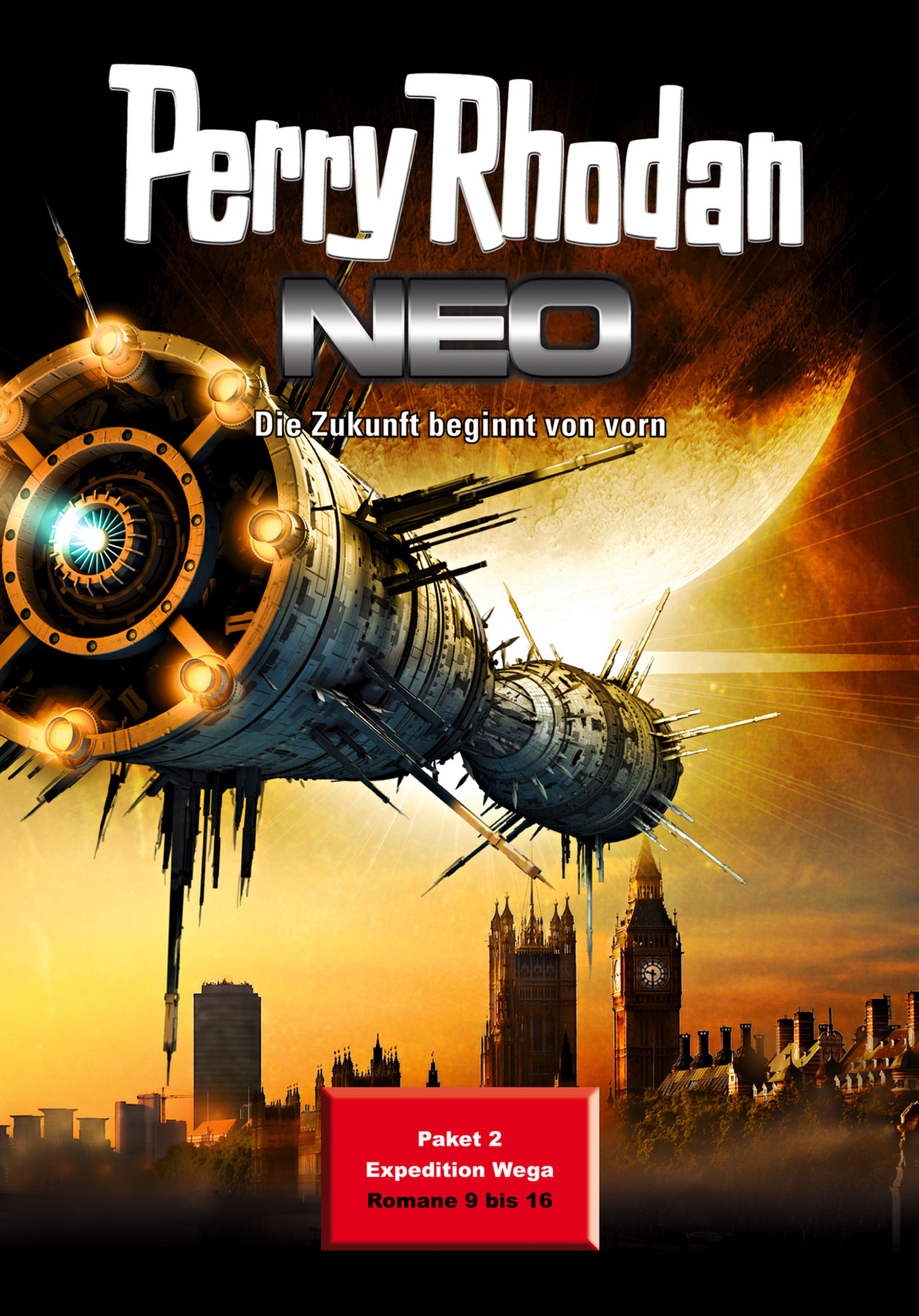 Обложка книги «Perry Rhodan Neo Paket 2: Expedition Wega»
