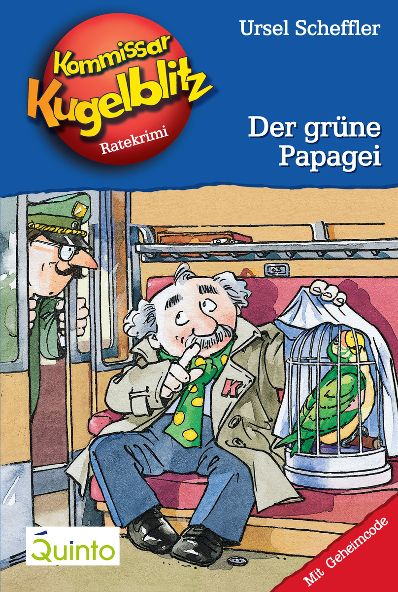 Обложка книги «Kommissar Kugelblitz 04. Der grüne Papagei»