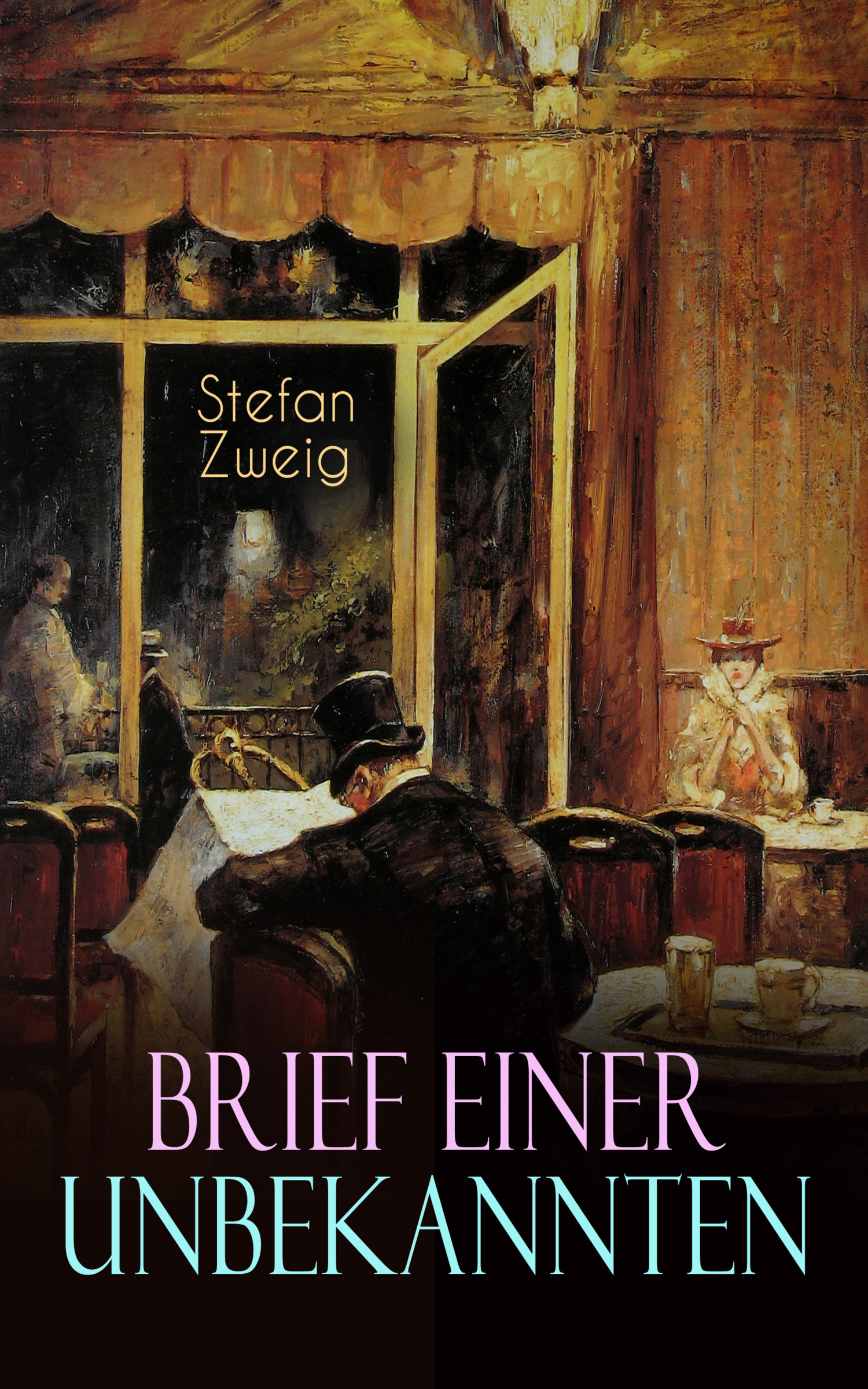 Обложка книги «Brief einer Unbekannten»