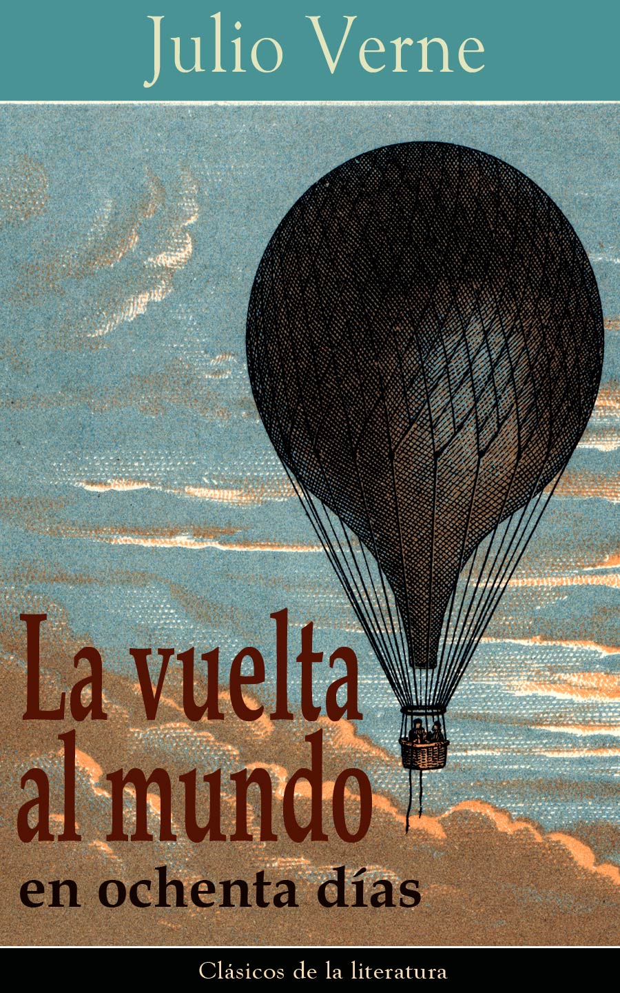 Обложка книги «La vuelta al mundo en ochenta días»
