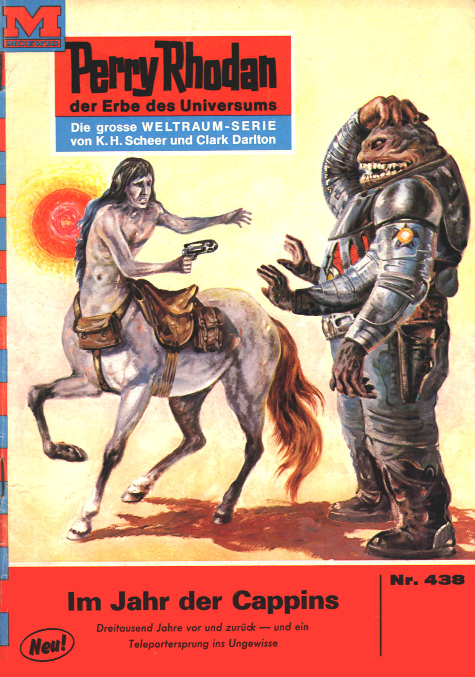 Обложка книги «Perry Rhodan 438: Im Jahr der Cappins»