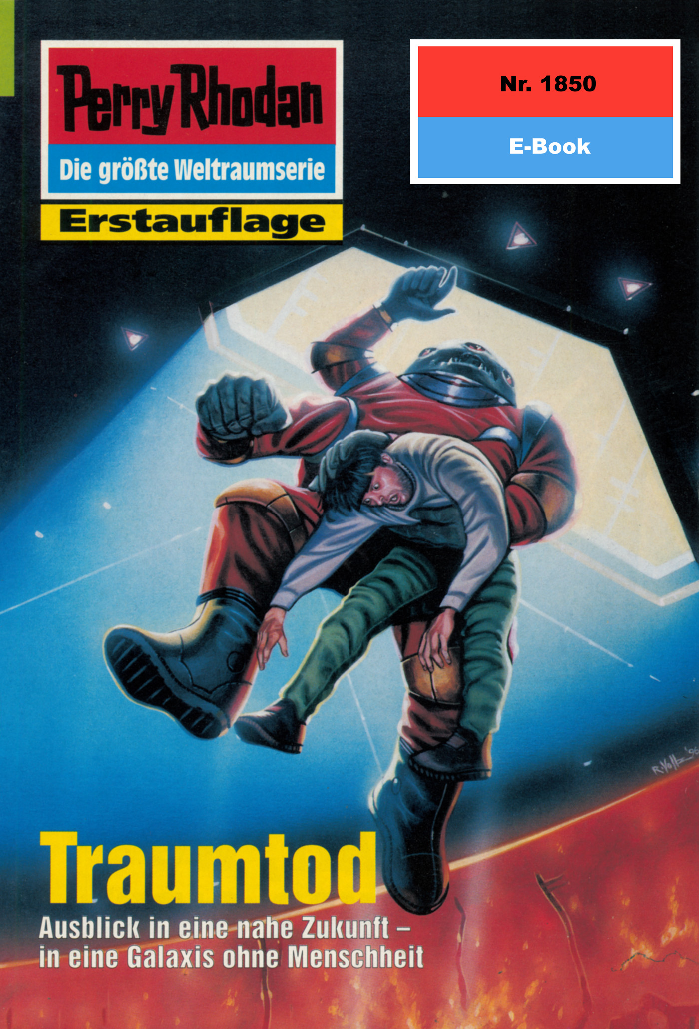 Обложка книги «Perry Rhodan 1850: Traumtod»