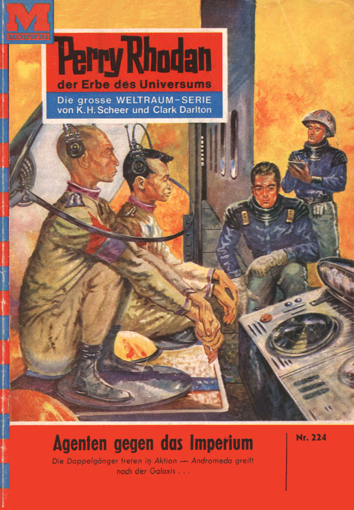 Обложка книги «Perry Rhodan 224: Agenten gegen das Imperium»