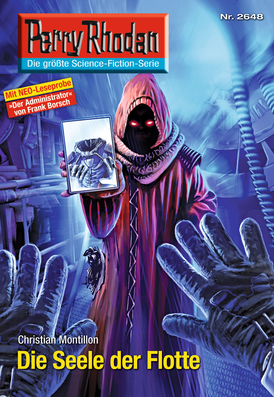 Обложка книги «Perry Rhodan 2648: Die Seele der Flotte»