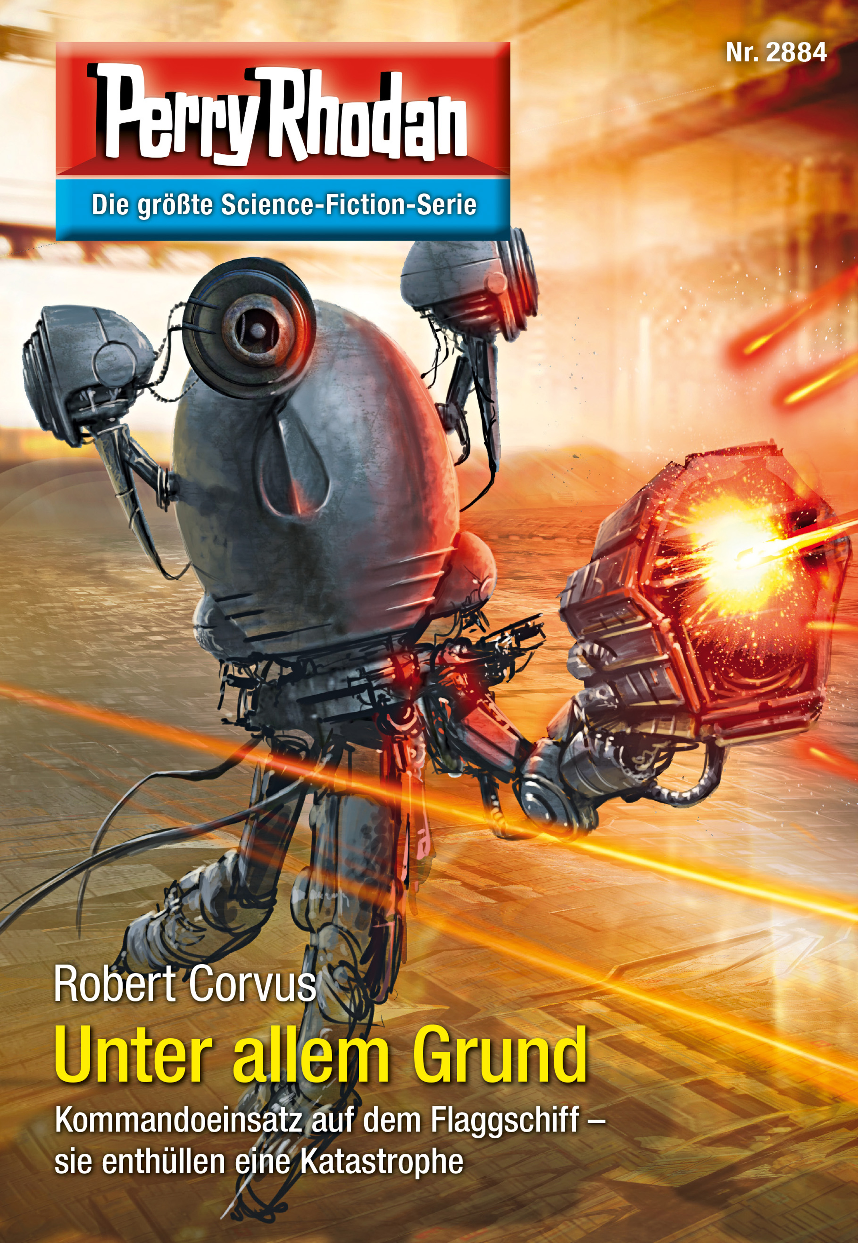 Обложка книги «Perry Rhodan 2884: Unter allem Grund»