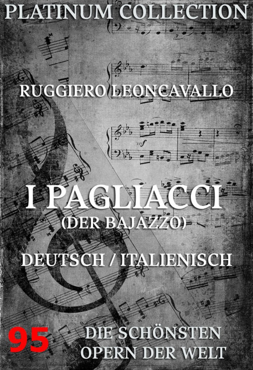 Обложка книги «I Pagliacci (Der Bajazzo)»