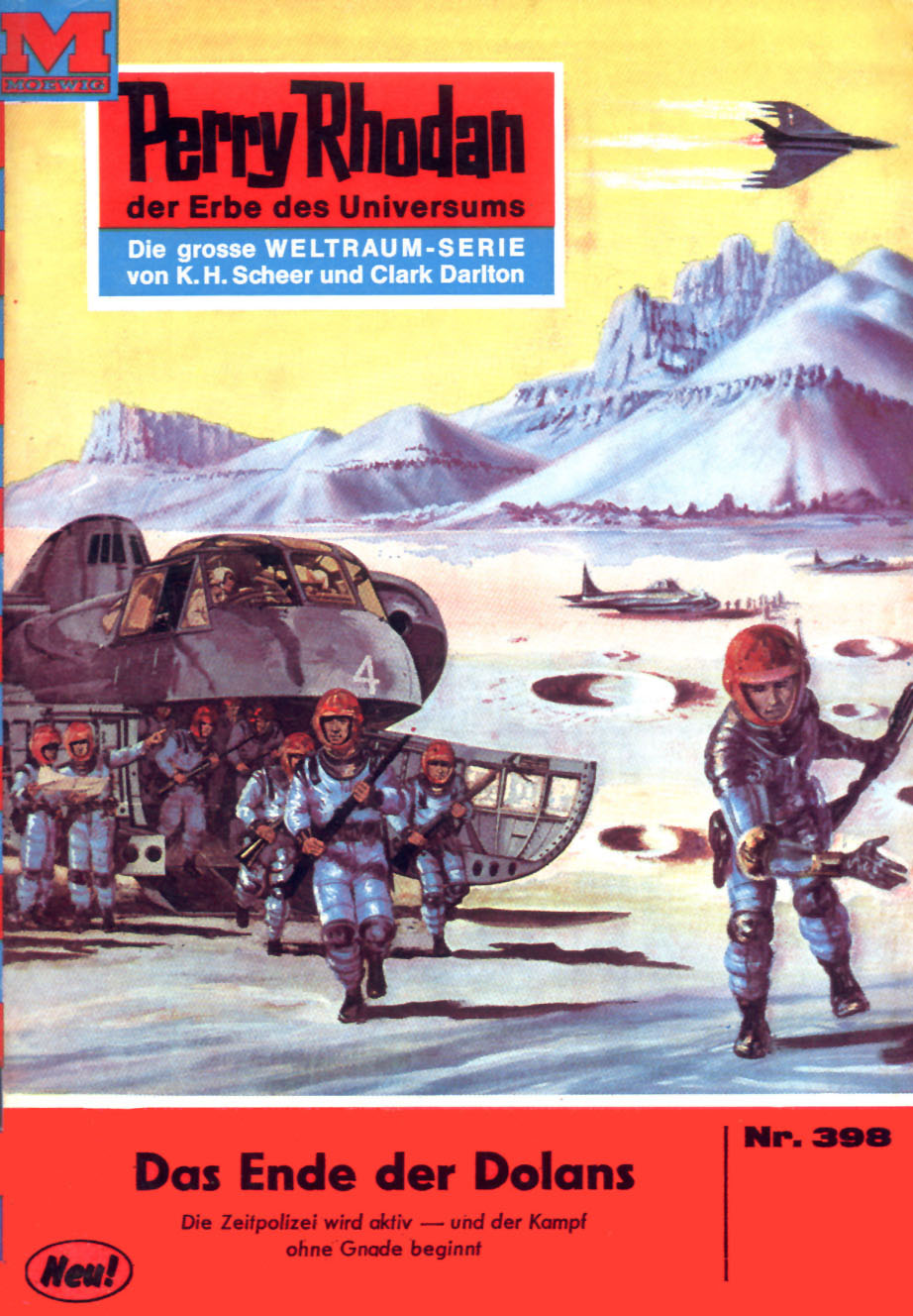 Обложка книги «Perry Rhodan 398: Das Ende der Dolans»