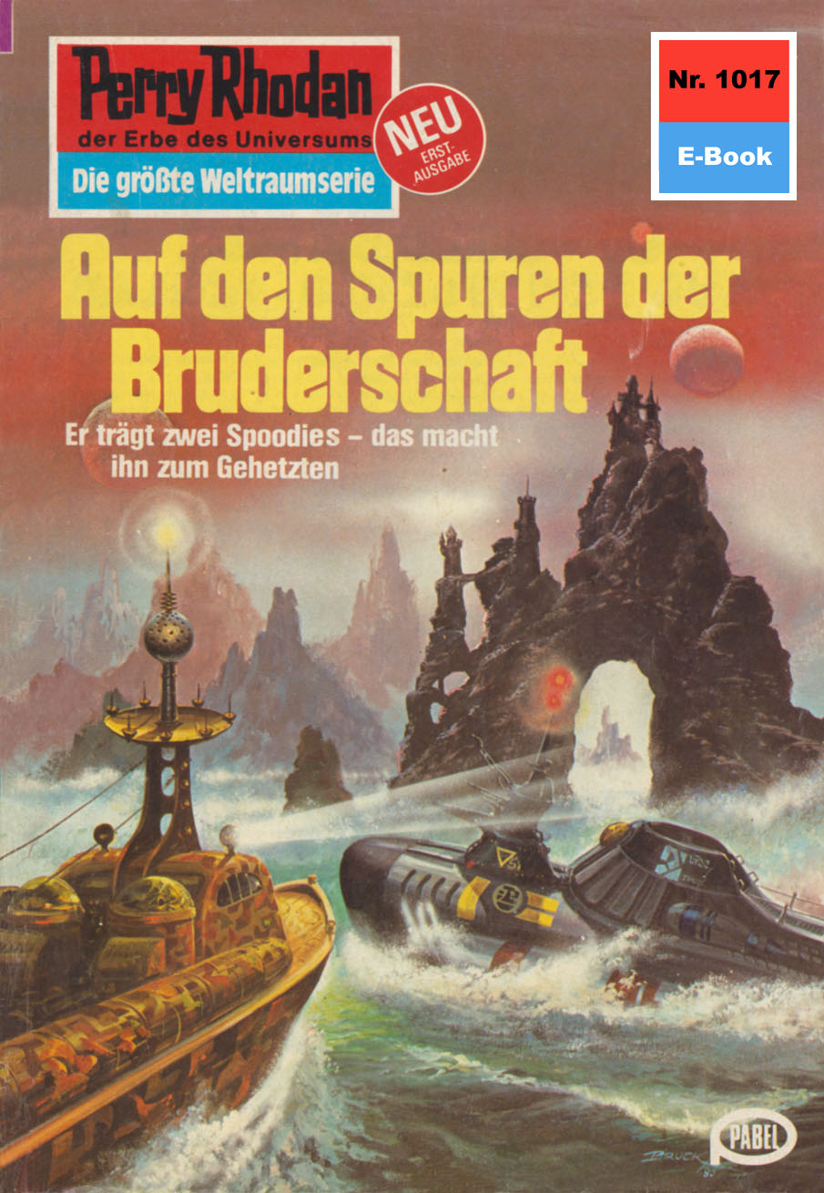 Обложка книги «Perry Rhodan 1017: Auf den Spuren der Bruderschaft»