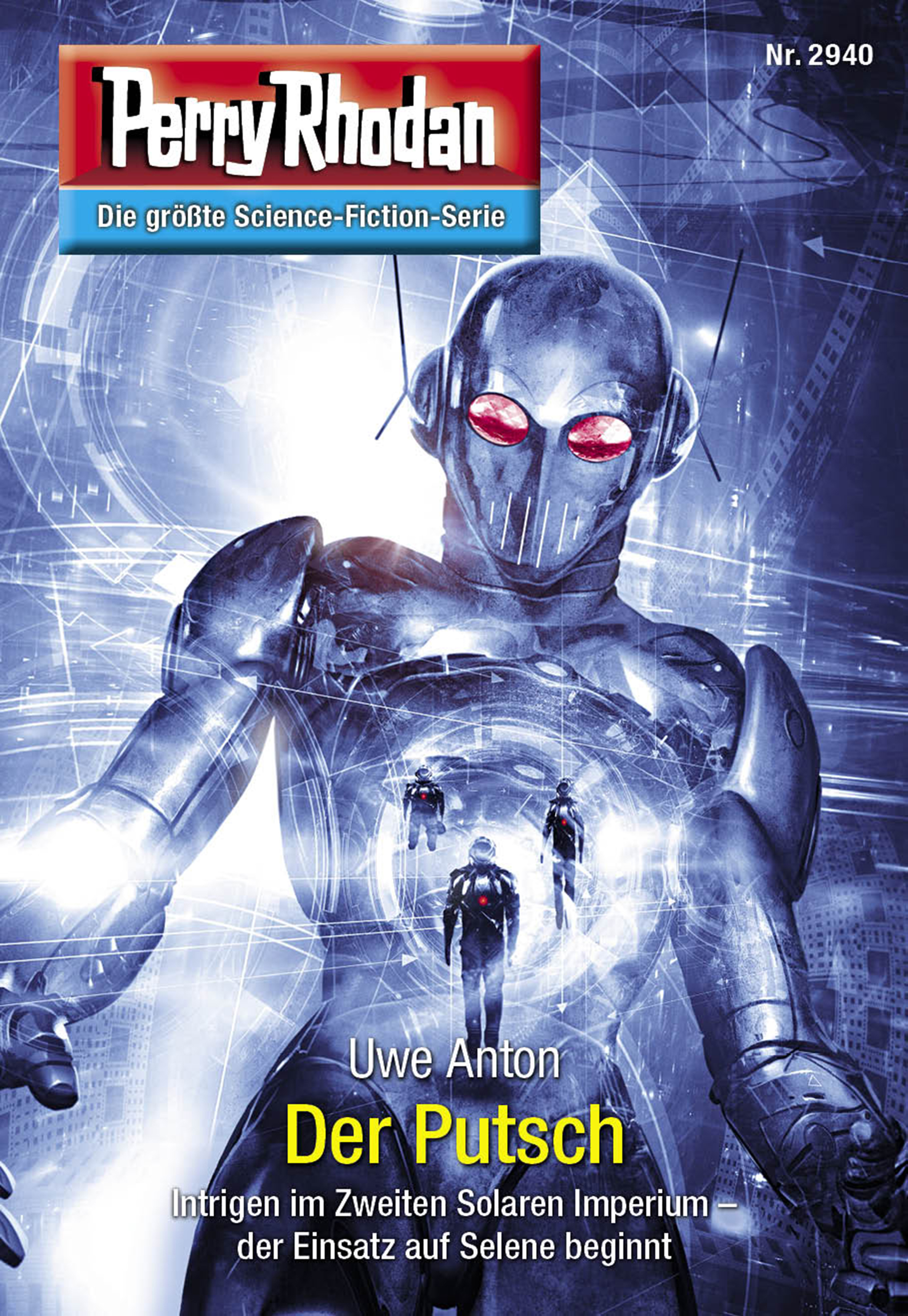 Обложка книги «Perry Rhodan 2940: Der Putsch»