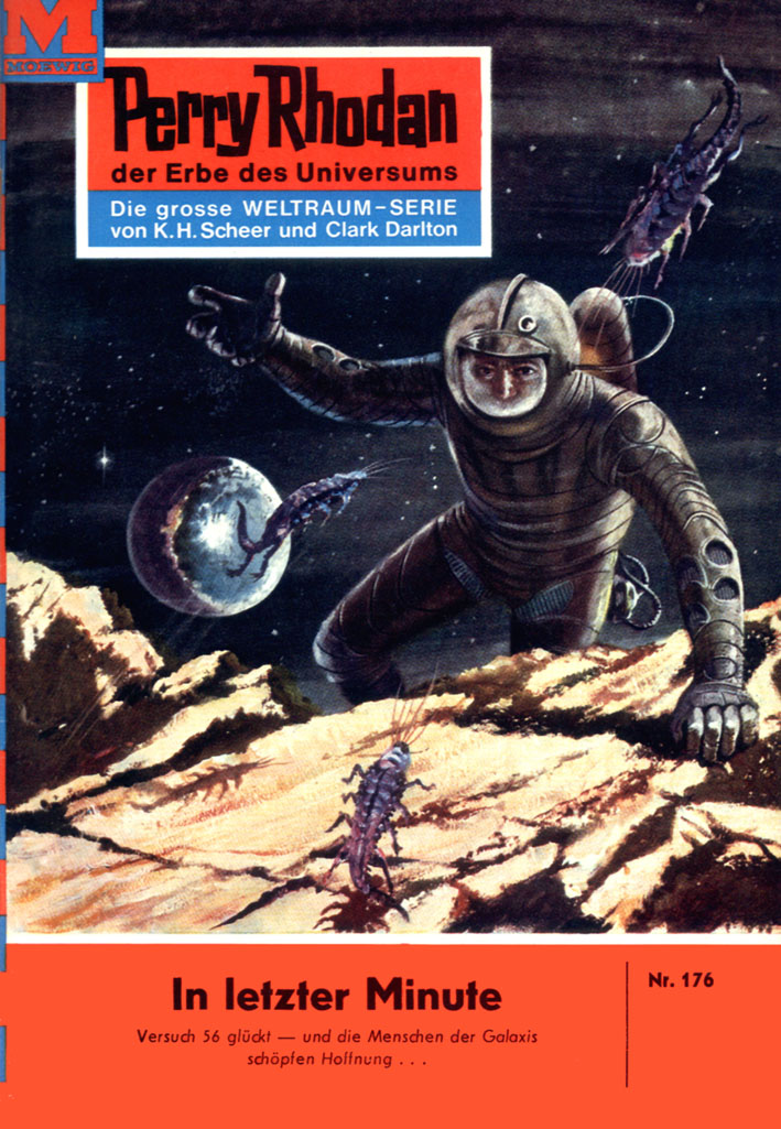 Обложка книги «Perry Rhodan 176: In letzter Minute»