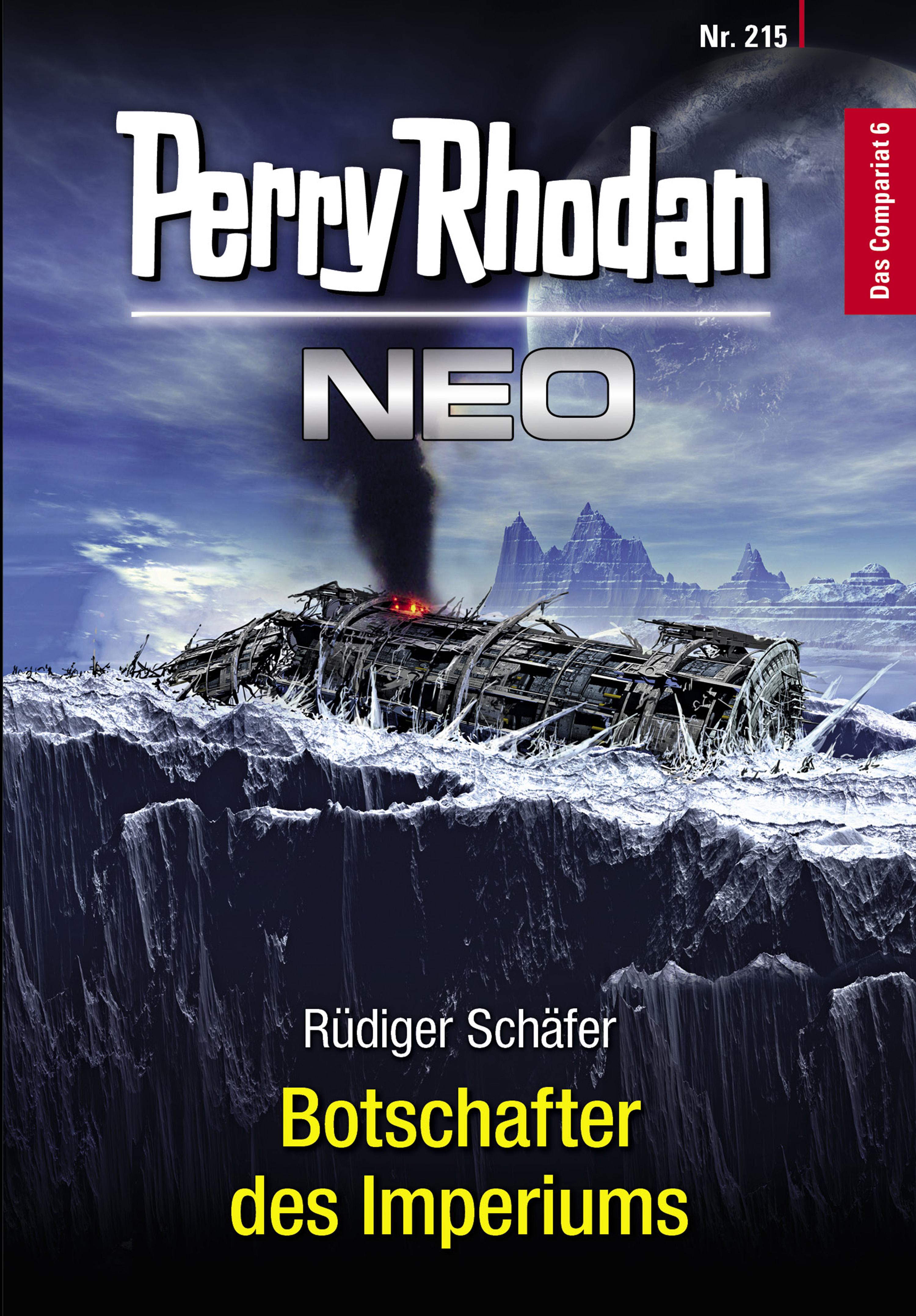 Обложка книги «Perry Rhodan Neo 215: Botschafter des Imperiums»