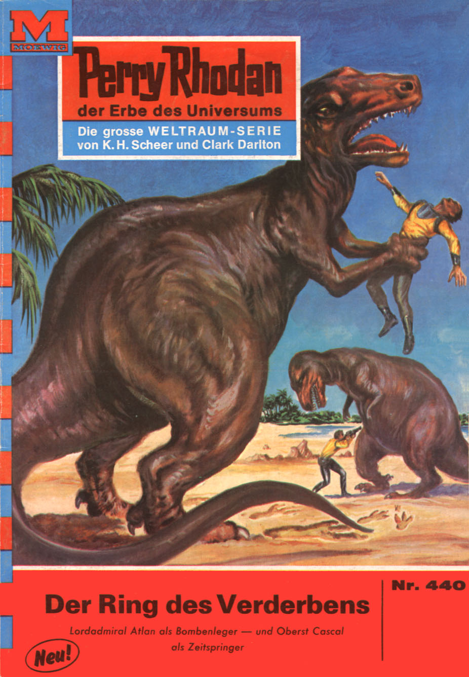Обложка книги «Perry Rhodan 440: Der Ring des Verderbens»