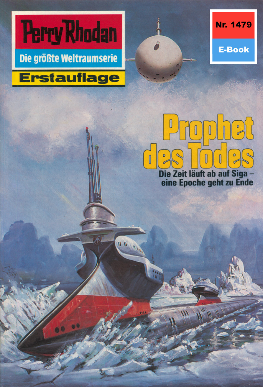 Обложка книги «Perry Rhodan 1479: Prophet des Todes»
