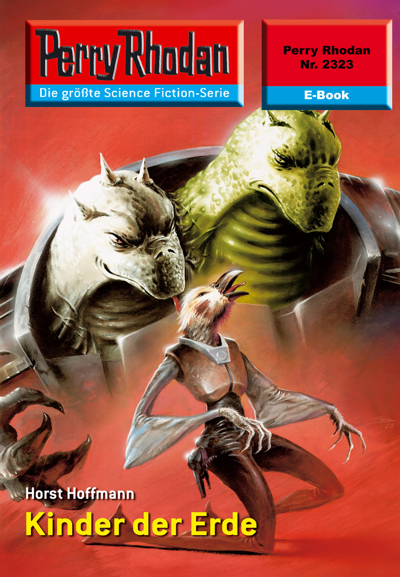 Обложка книги «Perry Rhodan 2323: Kinder der Erde»