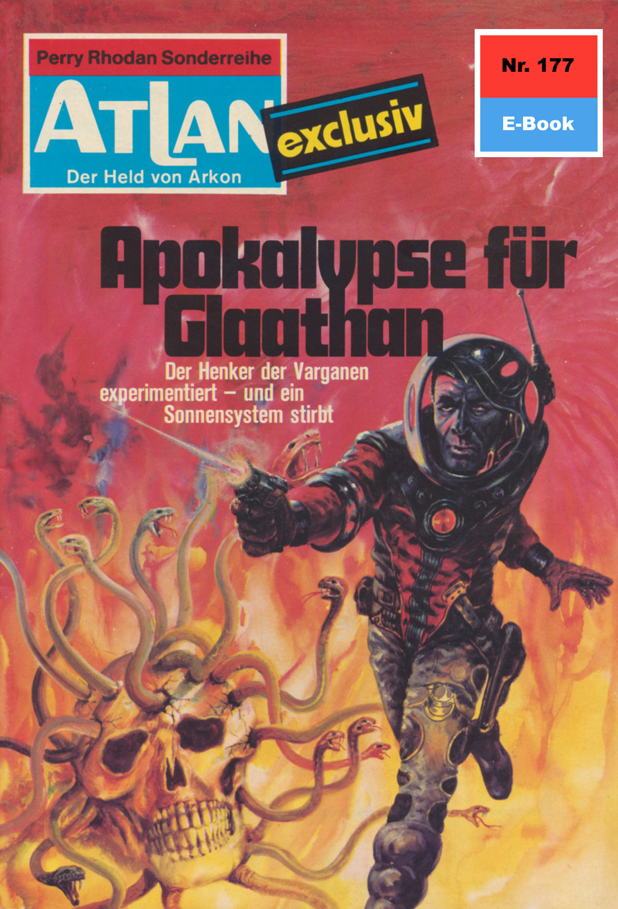 Обложка книги «Atlan 177: Apokalypse für Glaathan»