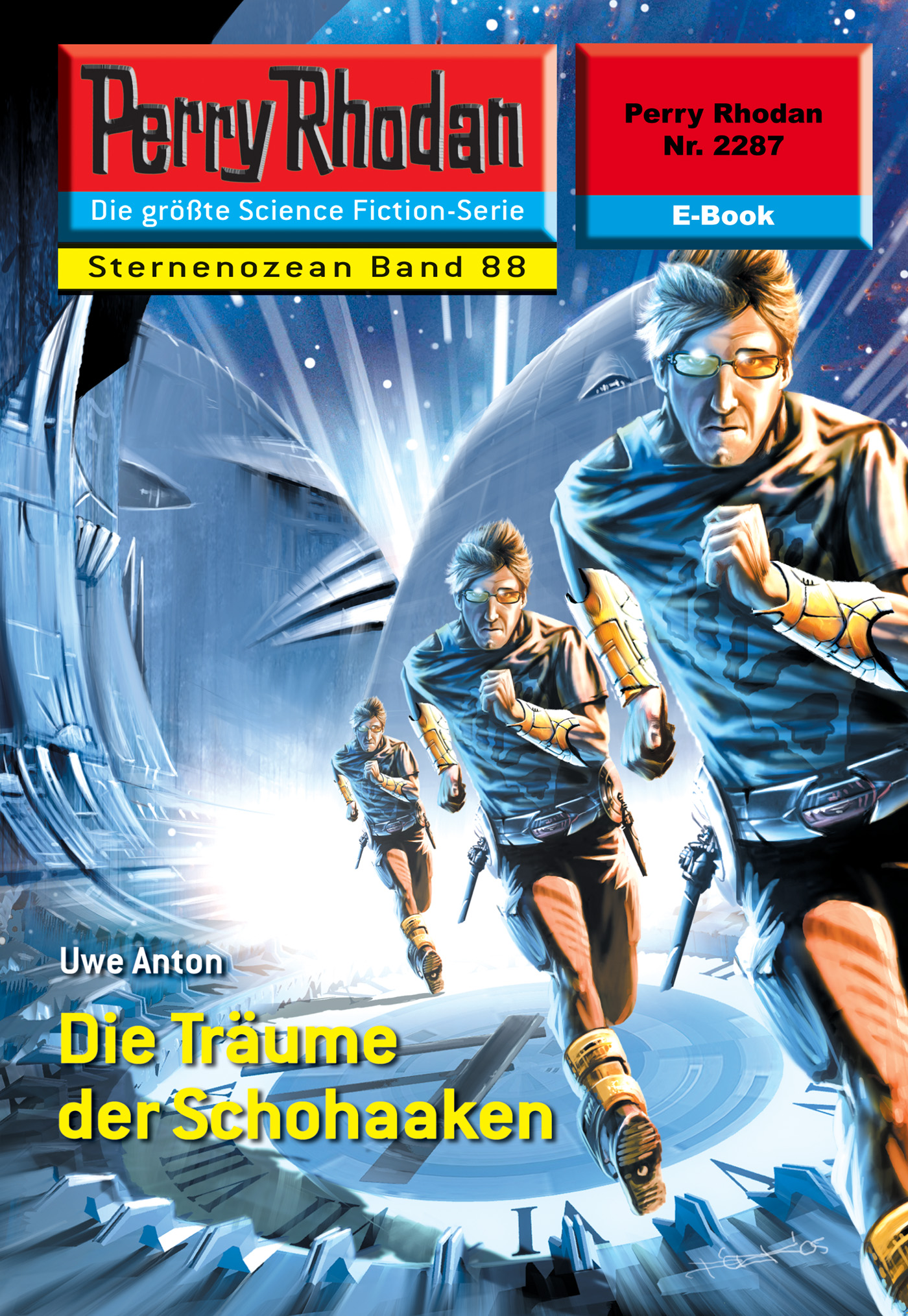 Обложка книги «Perry Rhodan 2287: Die Träume der Schohaaken»
