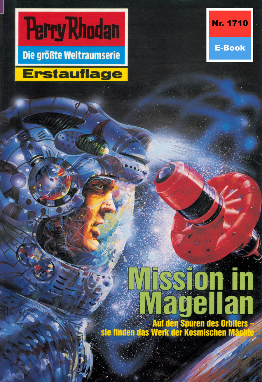 Обложка книги «Perry Rhodan 1710: Mission in Magellan»