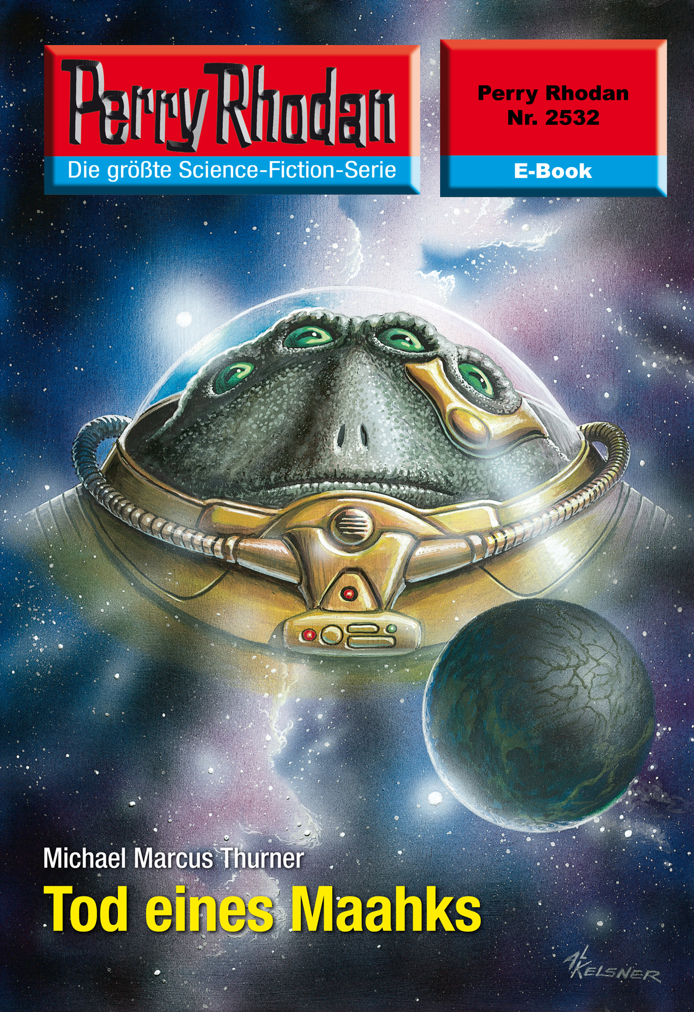 Обложка книги «Perry Rhodan 2532: Tod eines Maahks»
