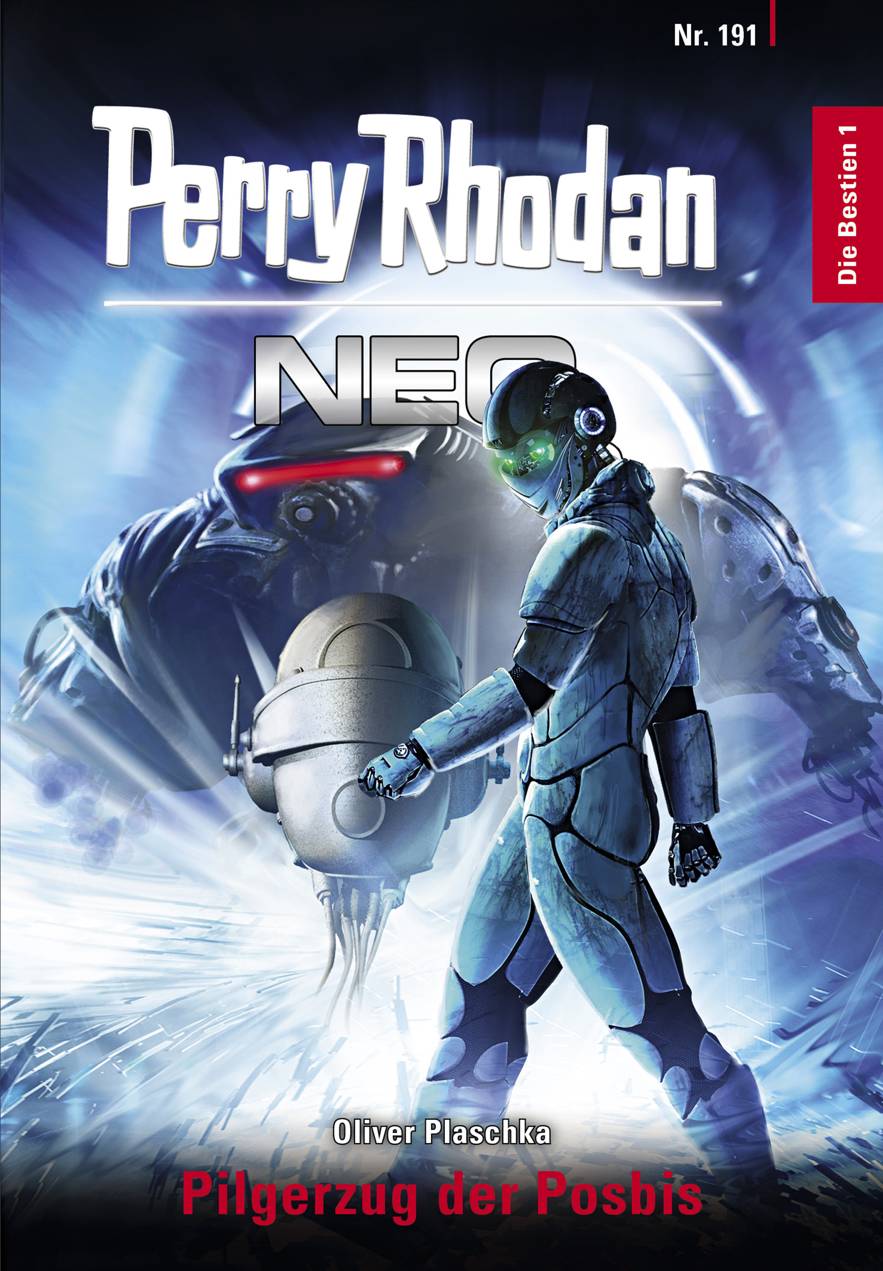 Обложка книги «Perry Rhodan Neo 191: Pilgerzug der Posbis»