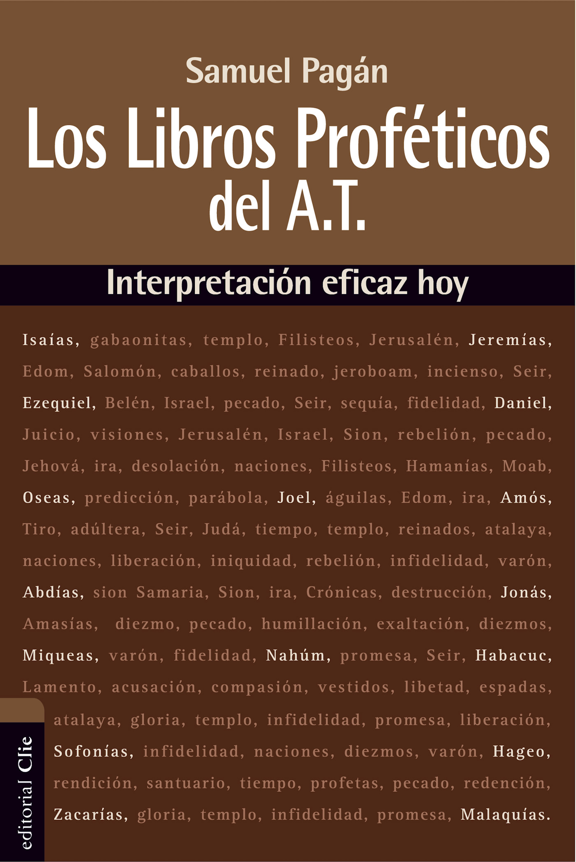 Обложка книги «Libros proféticos del Antiguo Testamento»