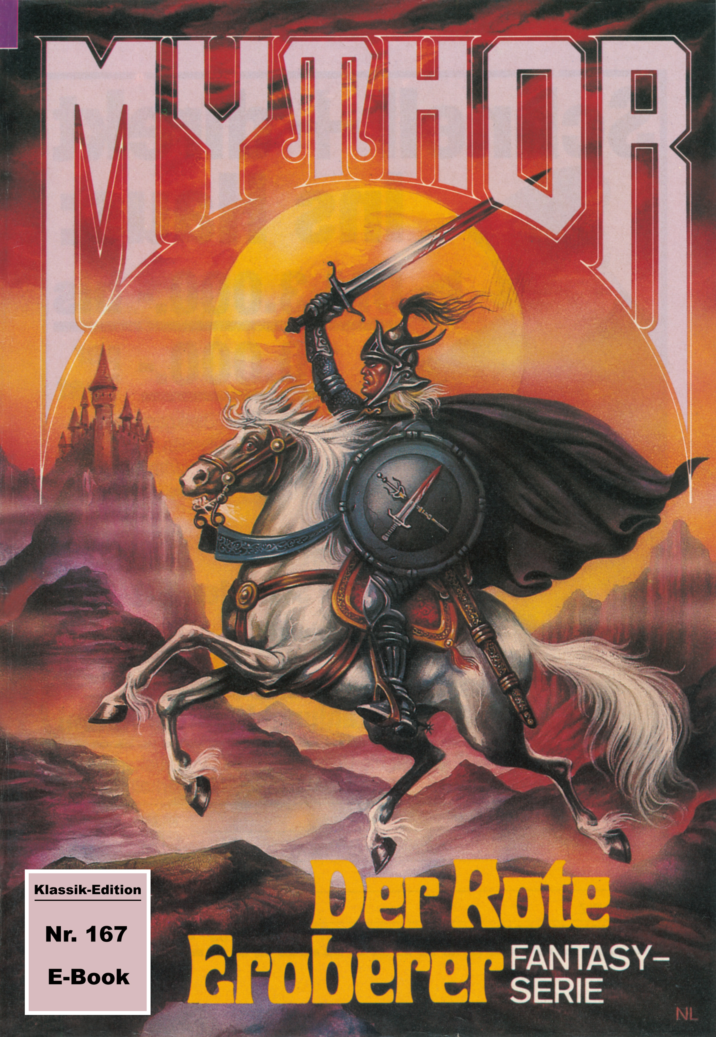Обложка книги «Mythor 167: Der Rote Eroberer»