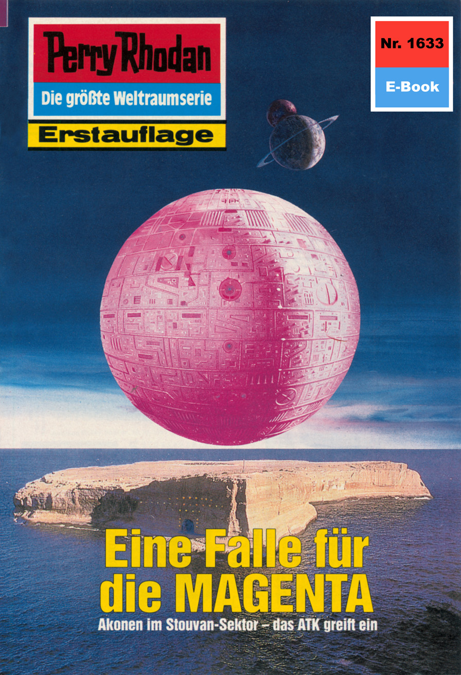 Обложка книги «Perry Rhodan 1633: Eine Falle für die MAGENTA»