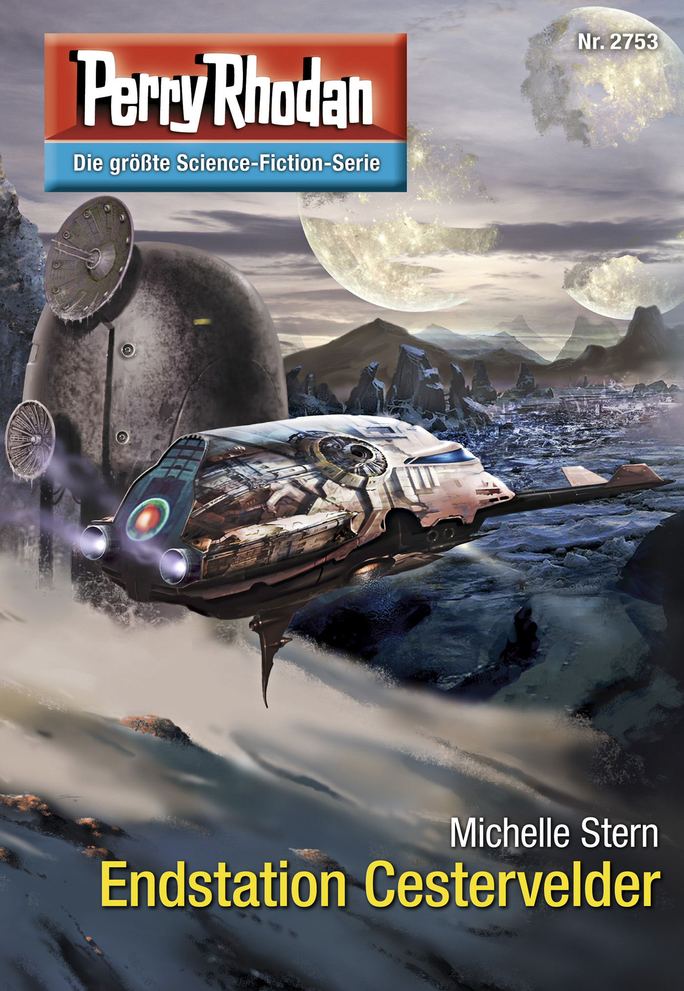 Обложка книги «Perry Rhodan 2753: Endstation Cestervelder»