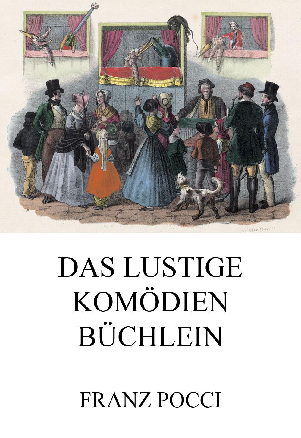 Обложка книги «Das lustige Komödienbüchlein»