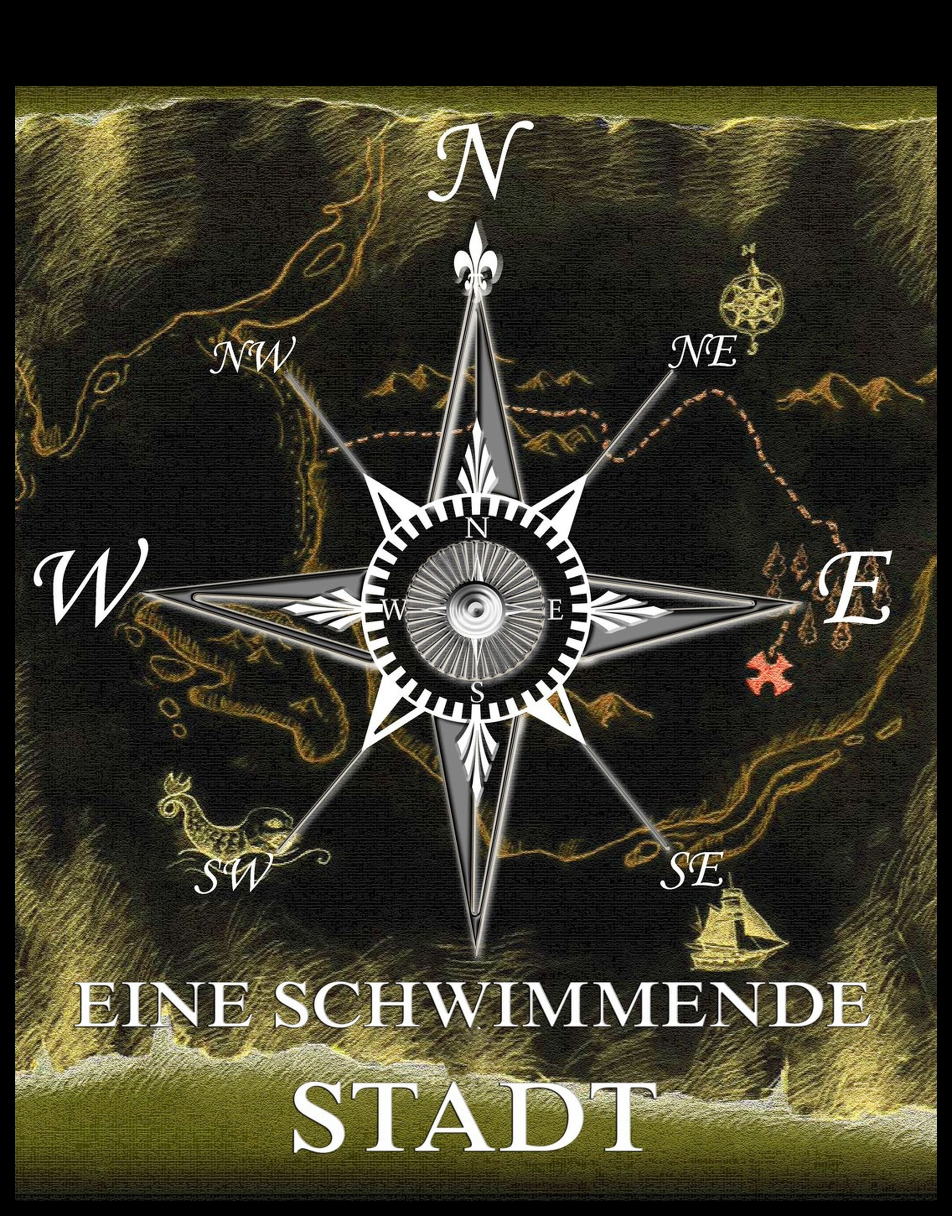 Обложка книги «Eine schwimmende Stadt»
