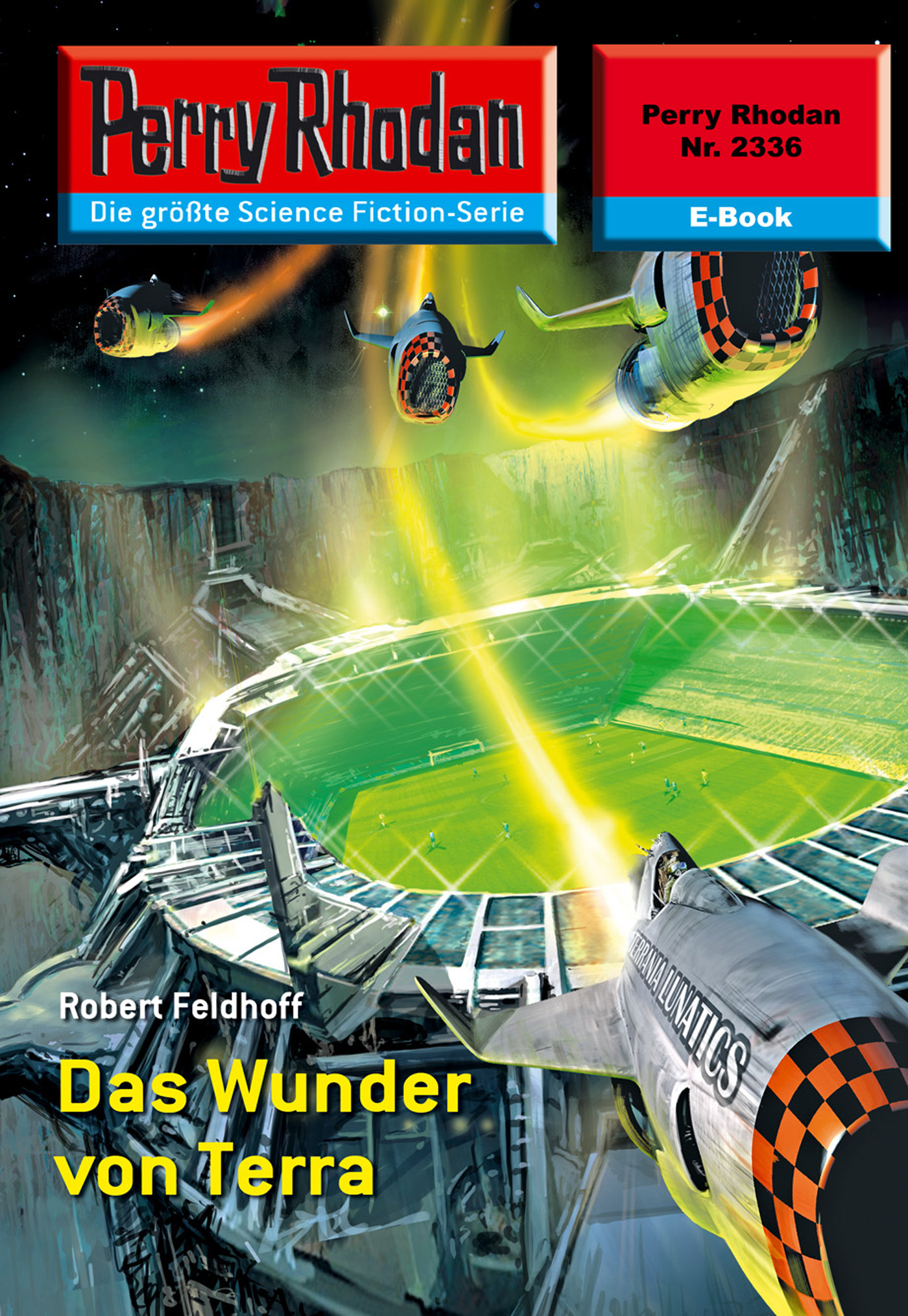 Обложка книги «Perry Rhodan 2336: Das Wunder von Terra»