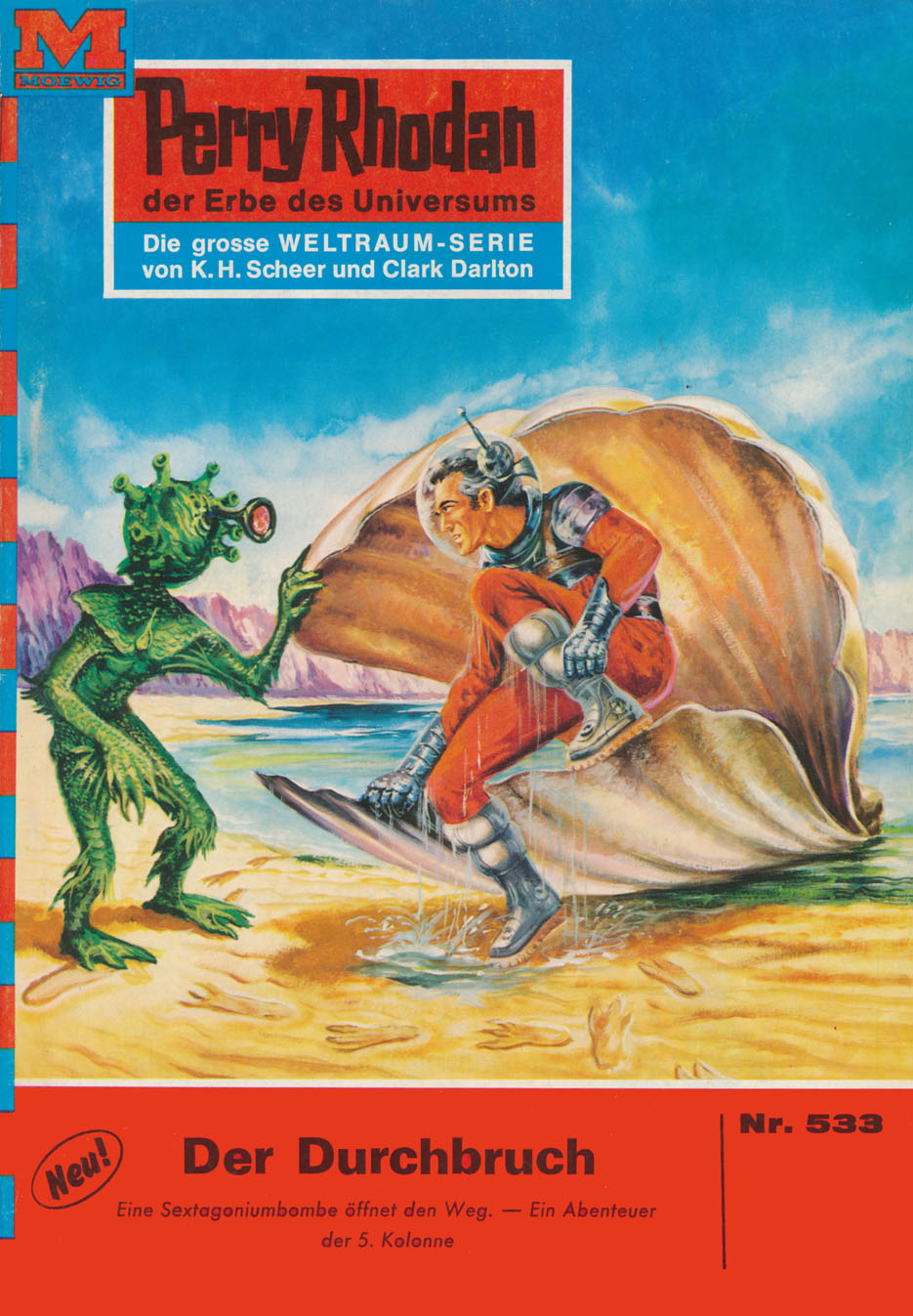Обложка книги «Perry Rhodan 533: Der Durchbruch»