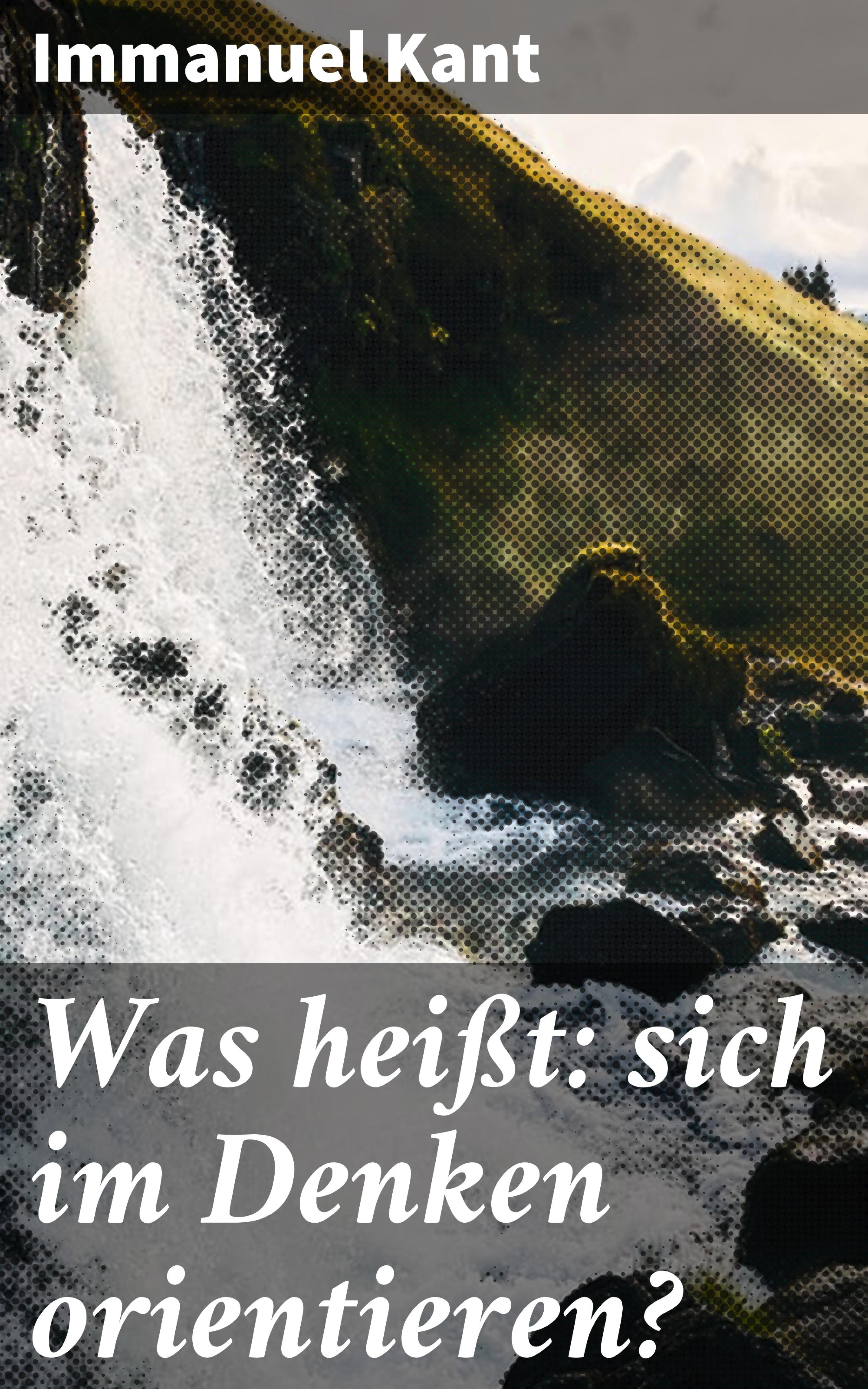 Обложка книги «Was heißt: sich im Denken orientieren?»