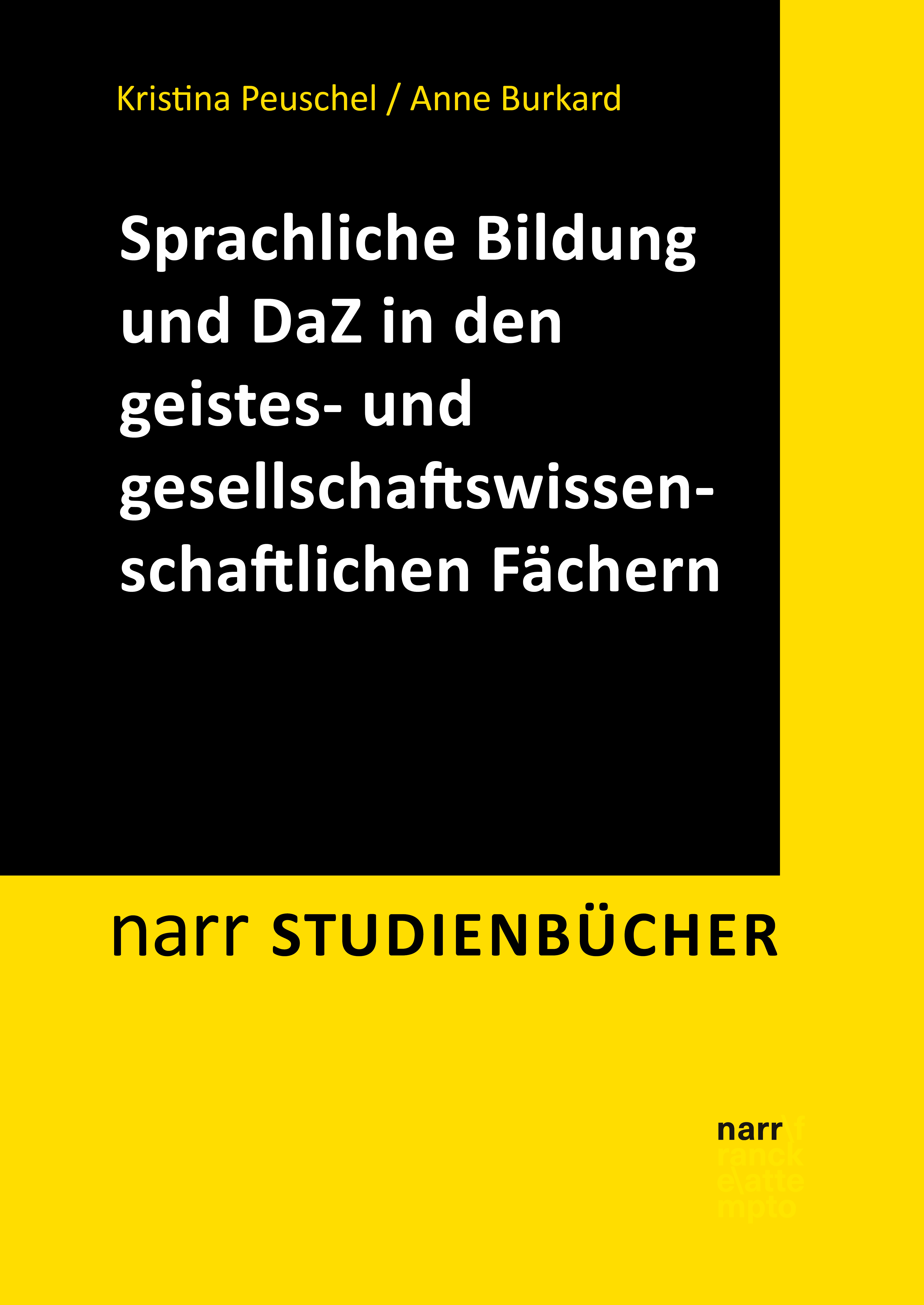 Обложка книги «Sprachliche Bildung und Deutsch als Zweitsprache»