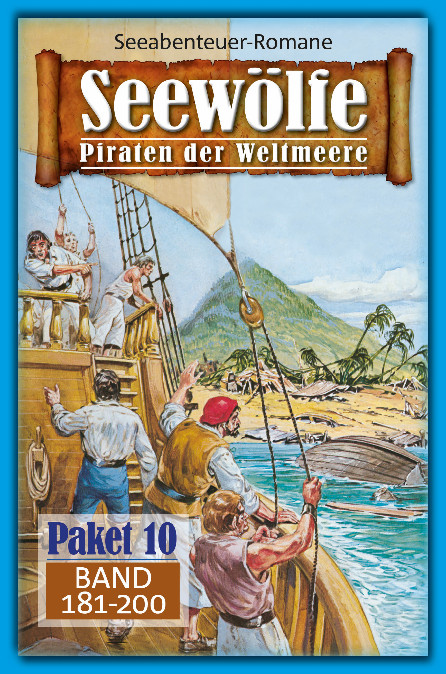 Обложка книги «Seewölfe Paket 10»