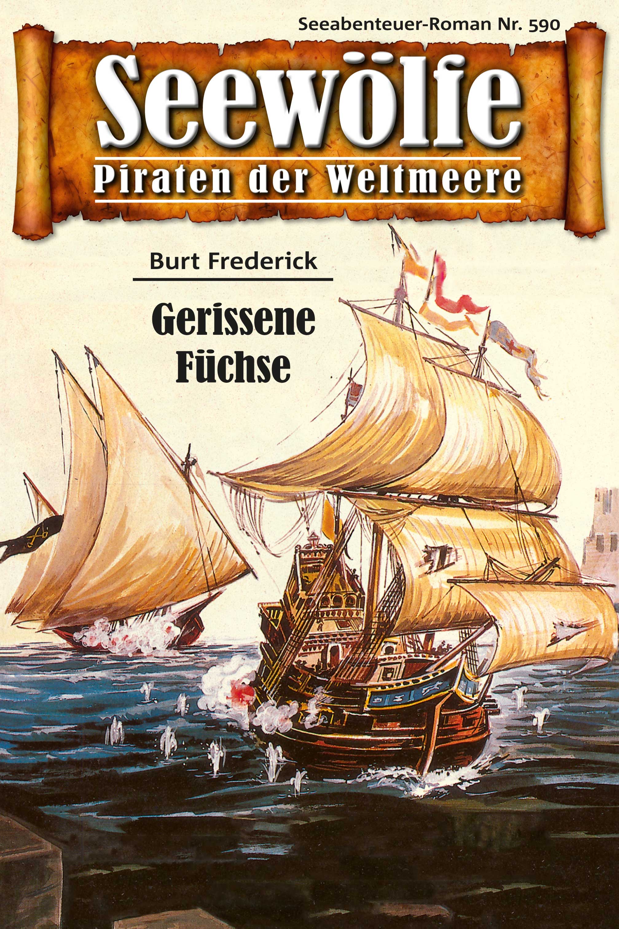 Обложка книги «Seewölfe - Piraten der Weltmeere 590»