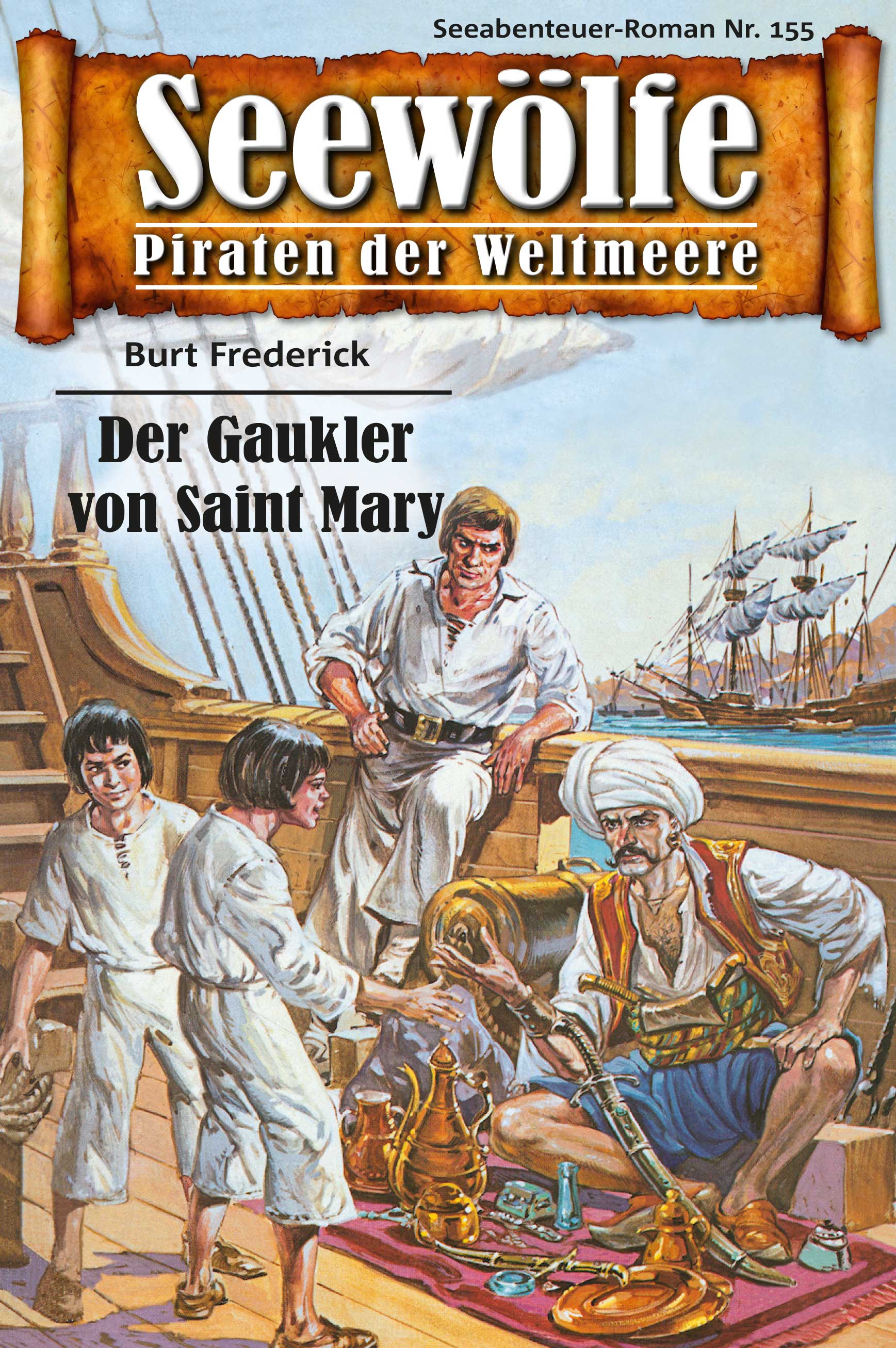 Обложка книги «Seewölfe - Piraten der Weltmeere 155»