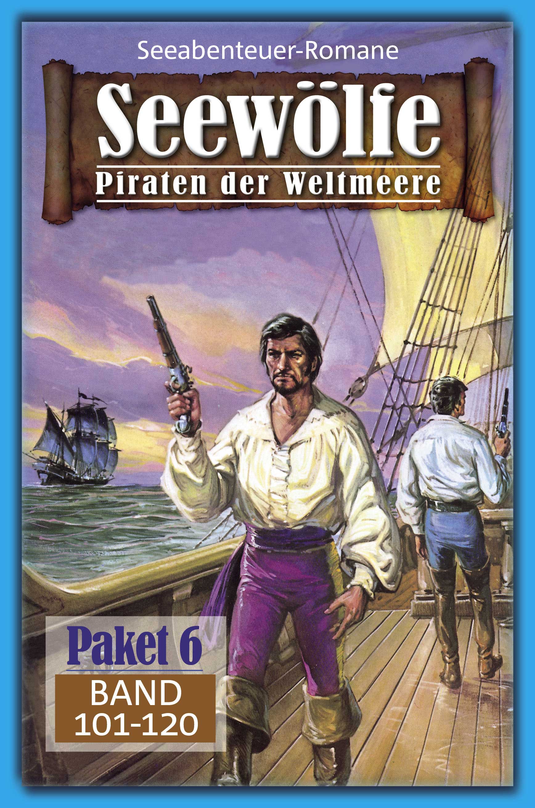 Обложка книги «Seewölfe Paket 6»