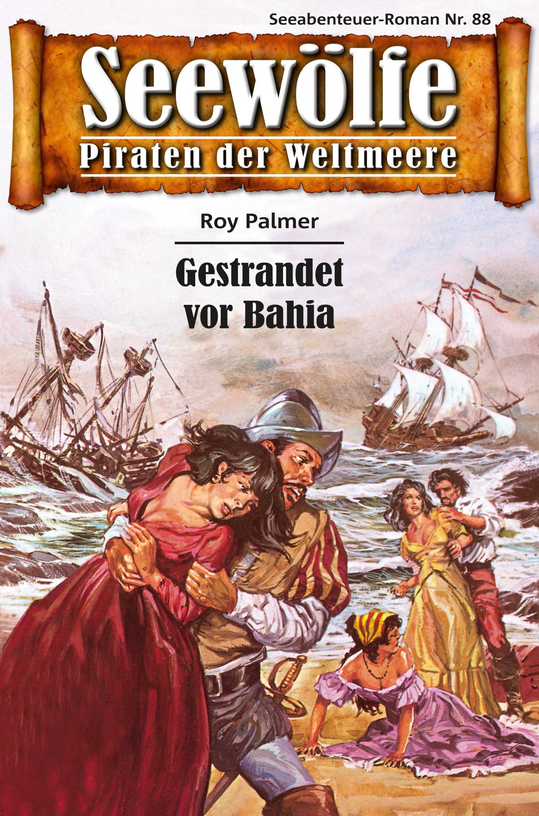 Обложка книги «Seewölfe - Piraten der Weltmeere 88»