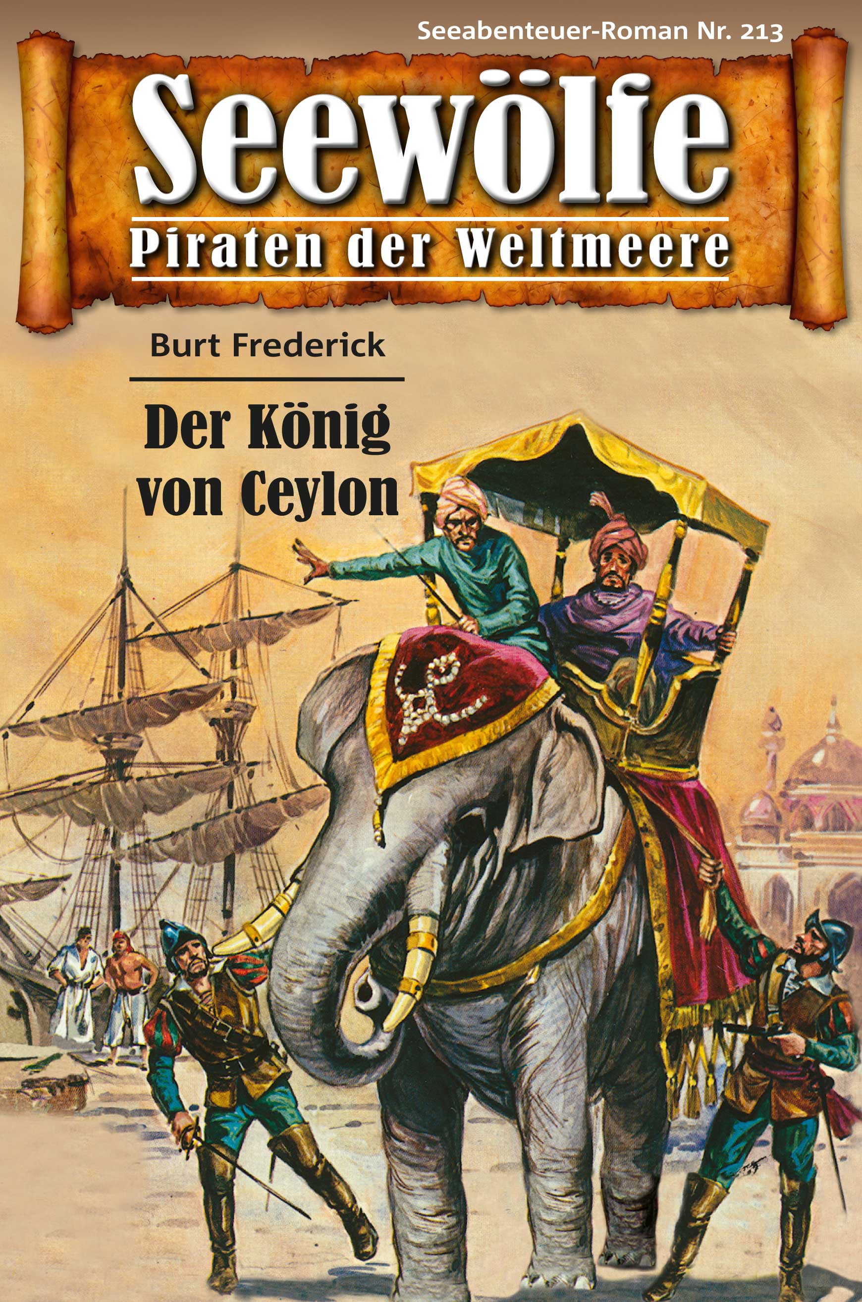 Обложка книги «Seewölfe - Piraten der Weltmeere 213»
