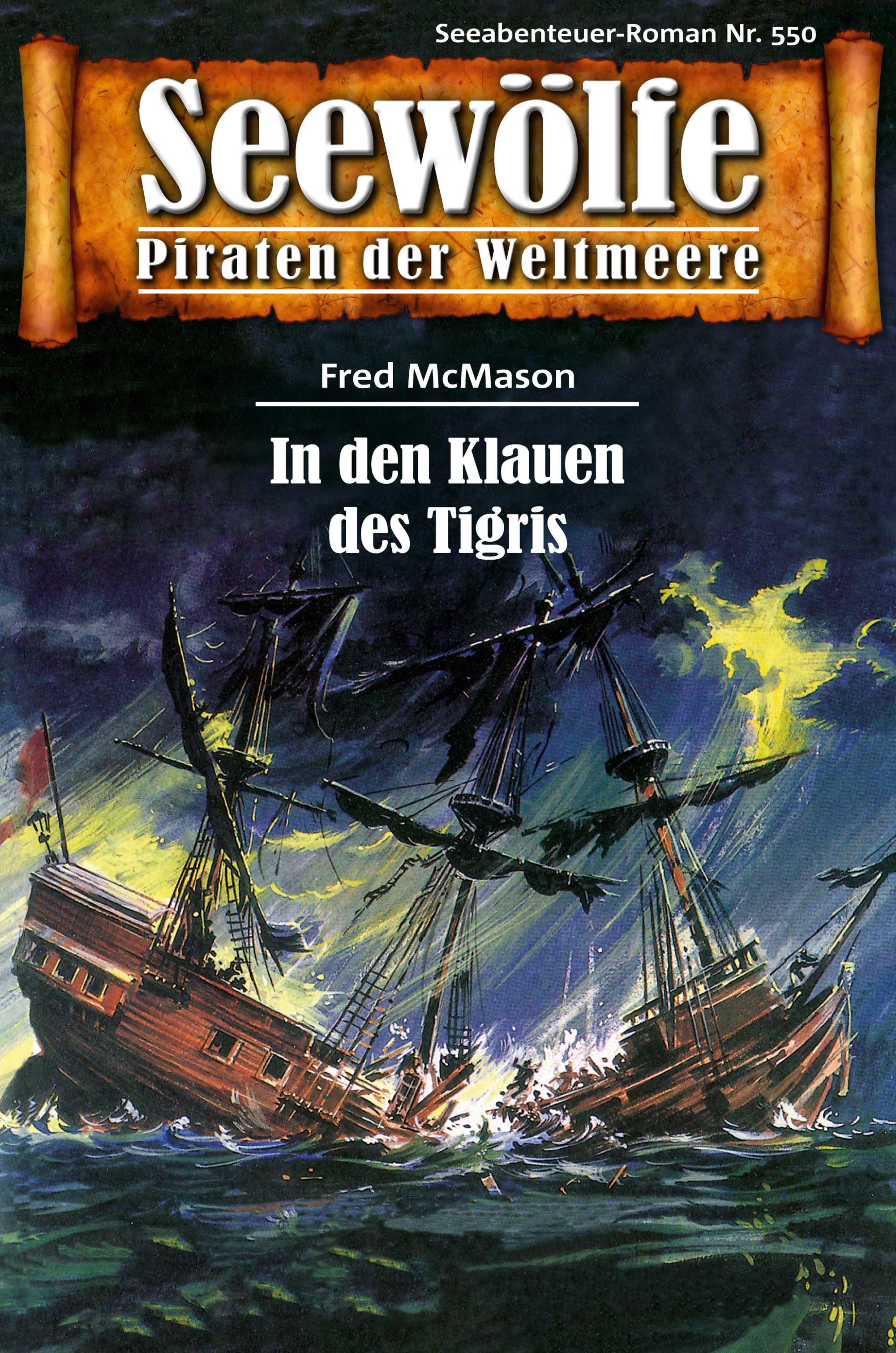 Обложка книги «Seewölfe - Piraten der Weltmeere 550»