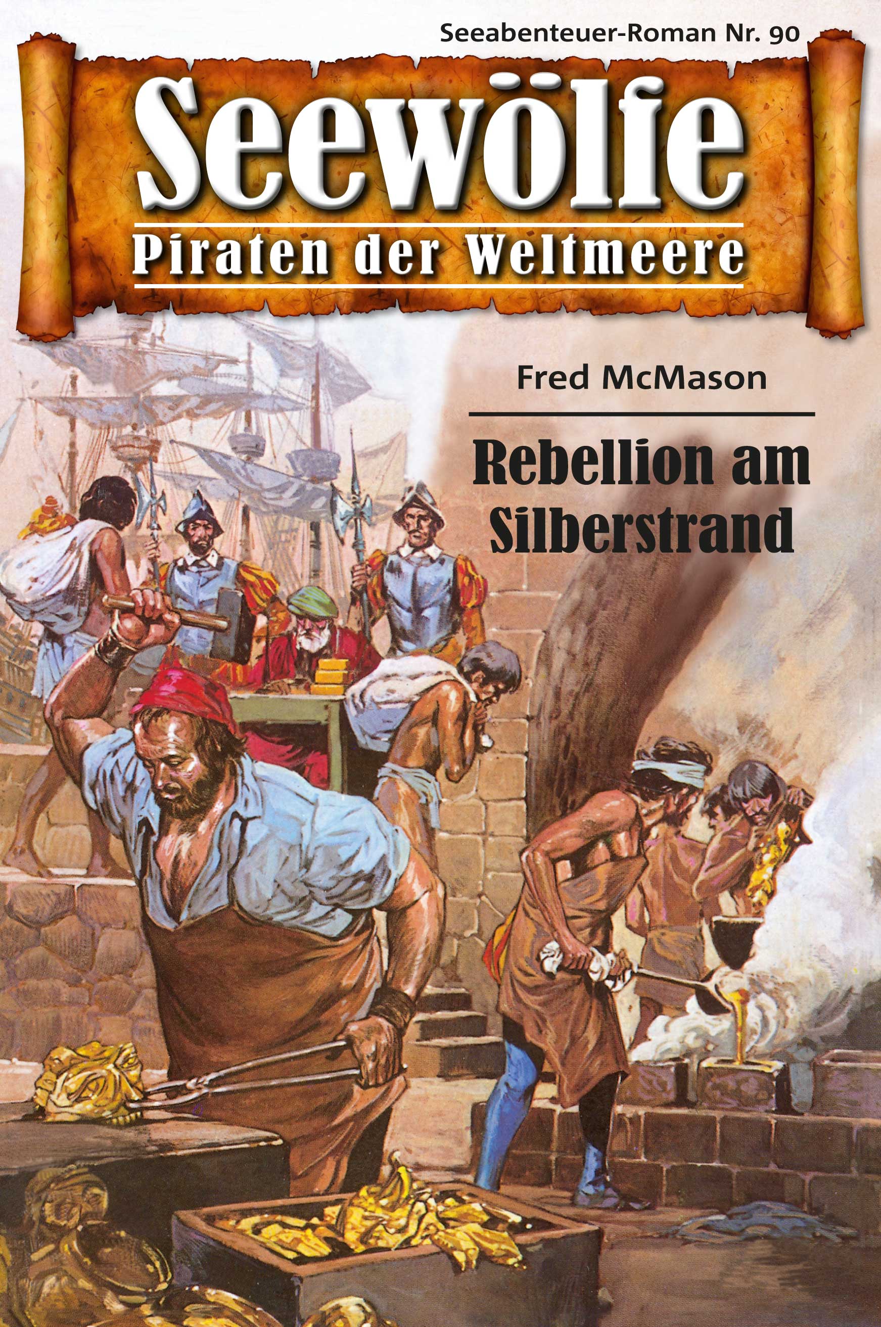 Обложка книги «Seewölfe - Piraten der Weltmeere 90»