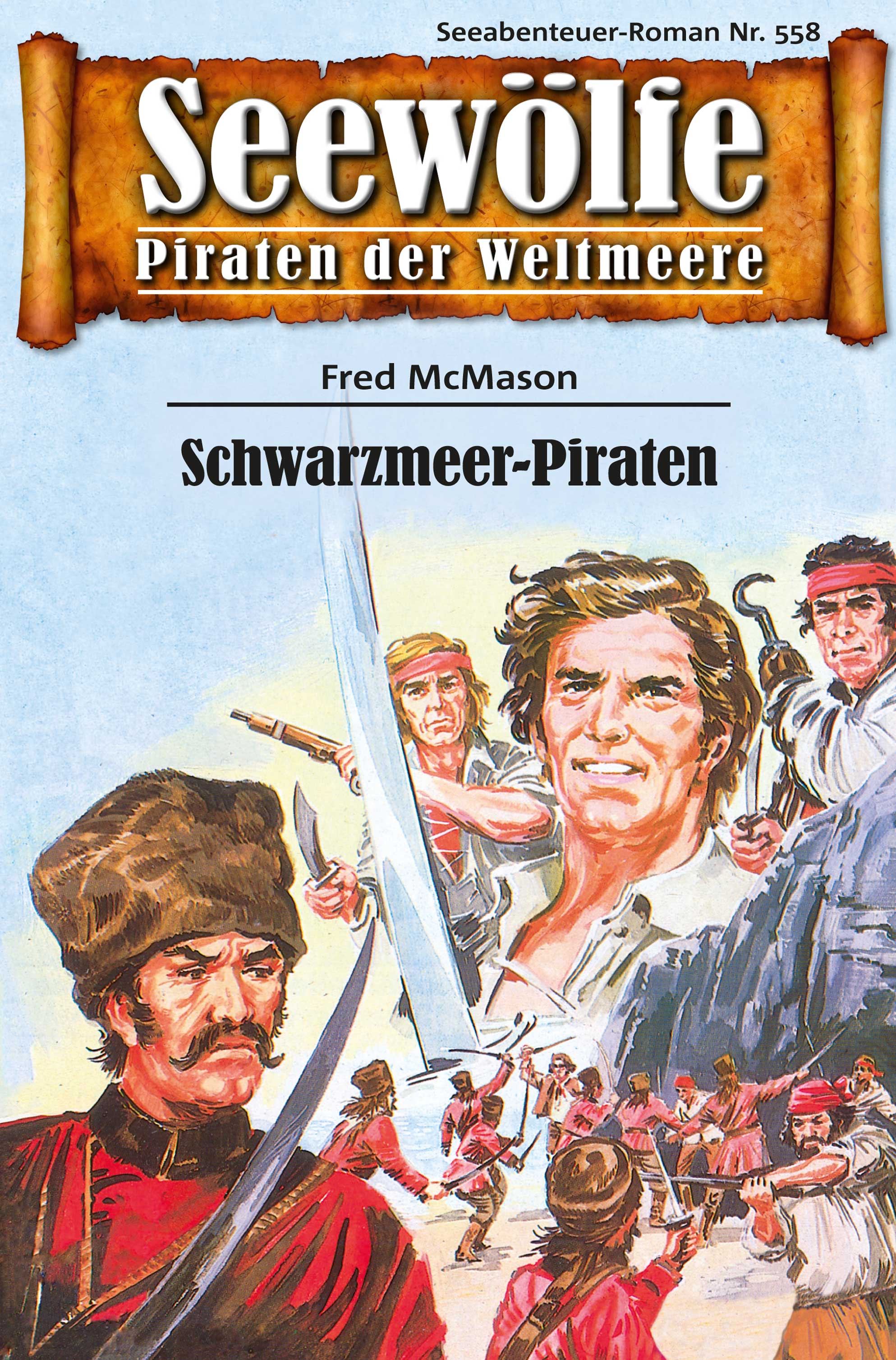 Обложка книги «Seewölfe - Piraten der Weltmeere 558»