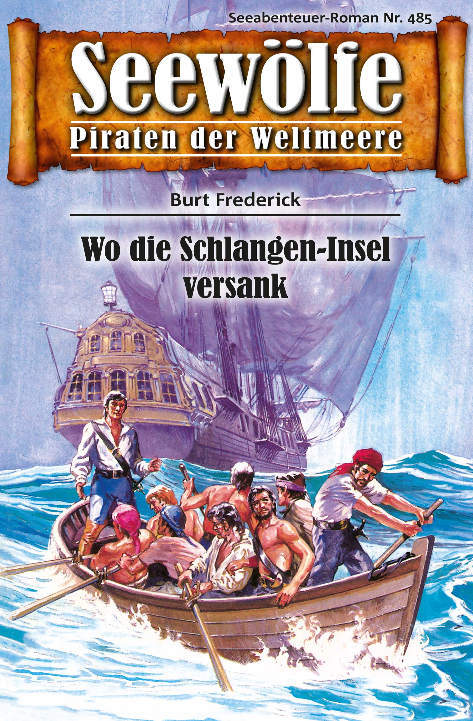 Обложка книги «Seewölfe - Piraten der Weltmeere 485»