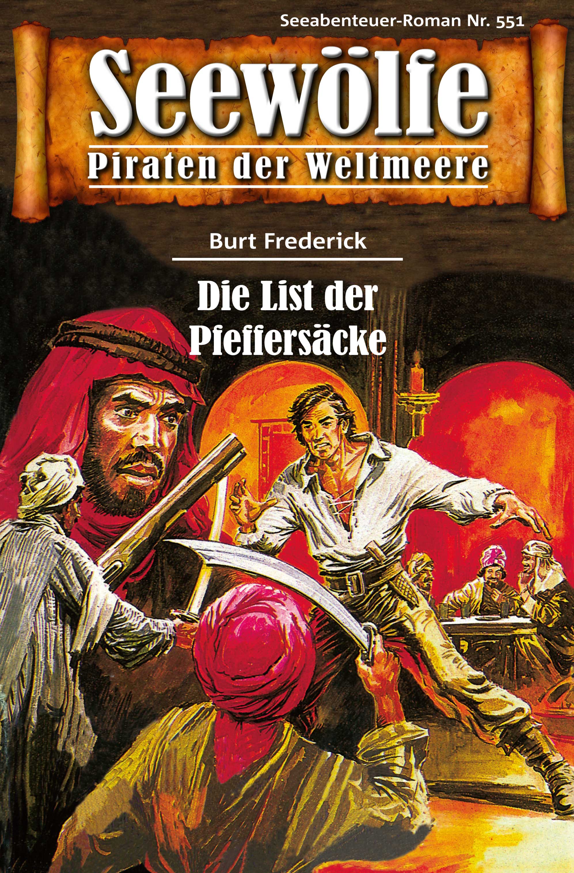 Обложка книги «Seewölfe - Piraten der Weltmeere 551»