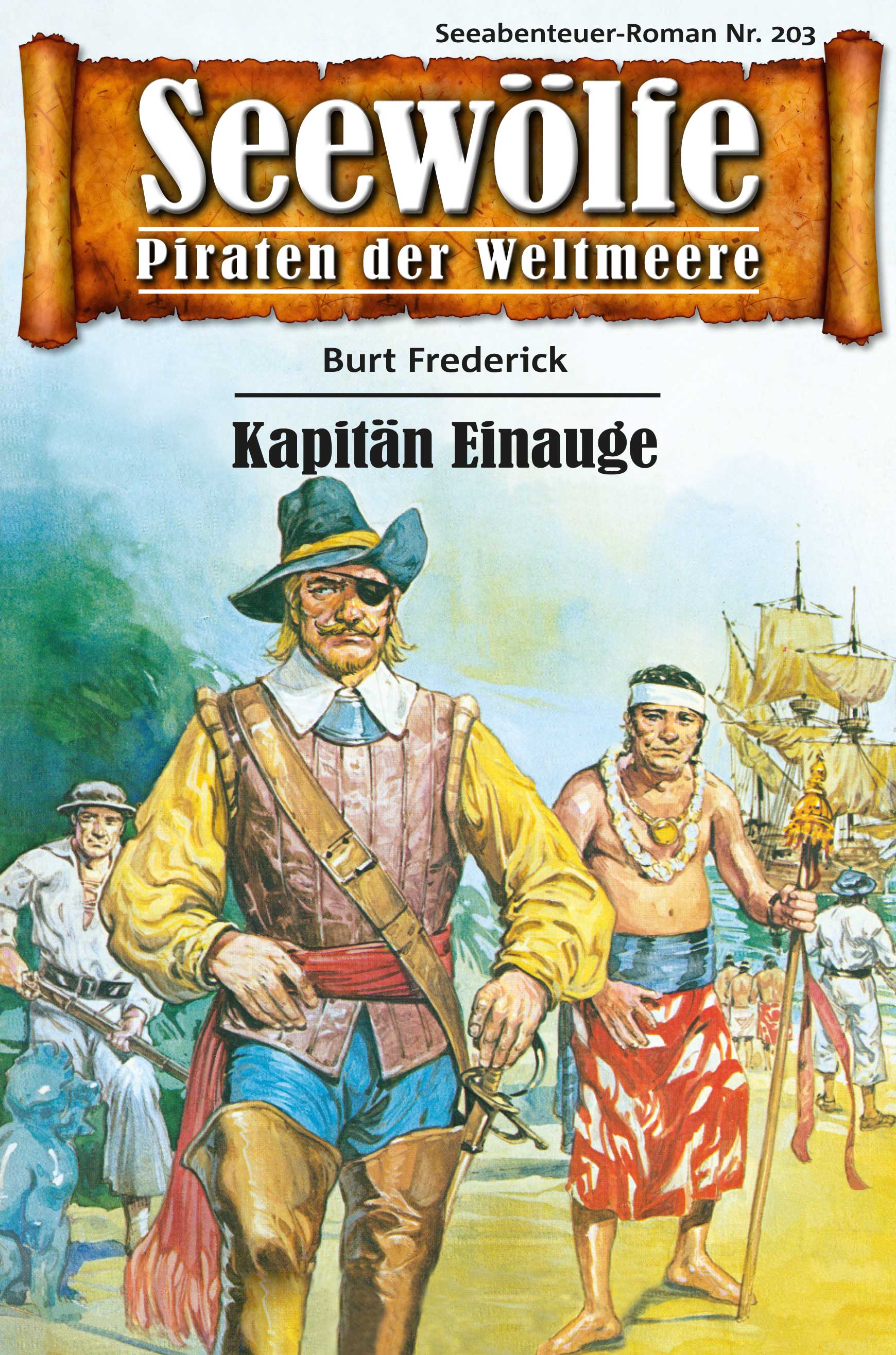 Обложка книги «Seewölfe - Piraten der Weltmeere 203»