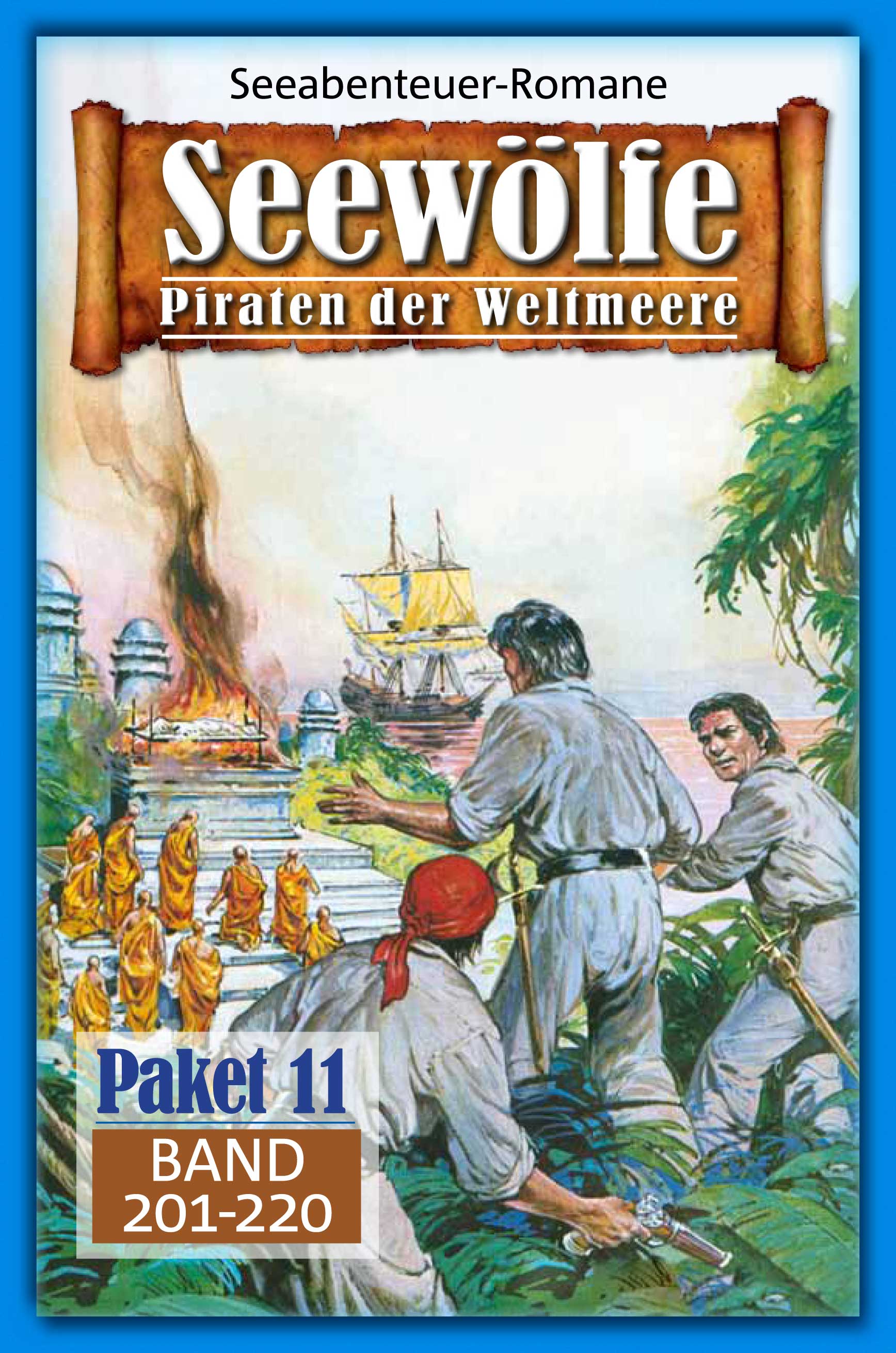 Обложка книги «Seewölfe Paket 11»