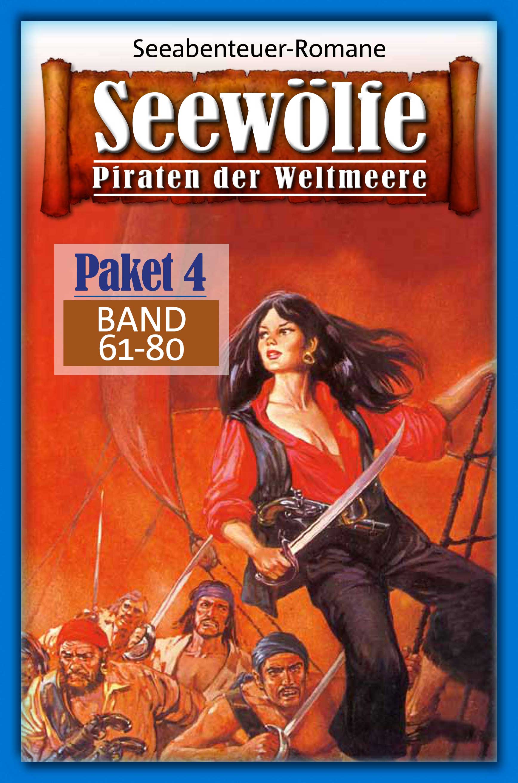 Обложка книги «Seewölfe Paket 4»