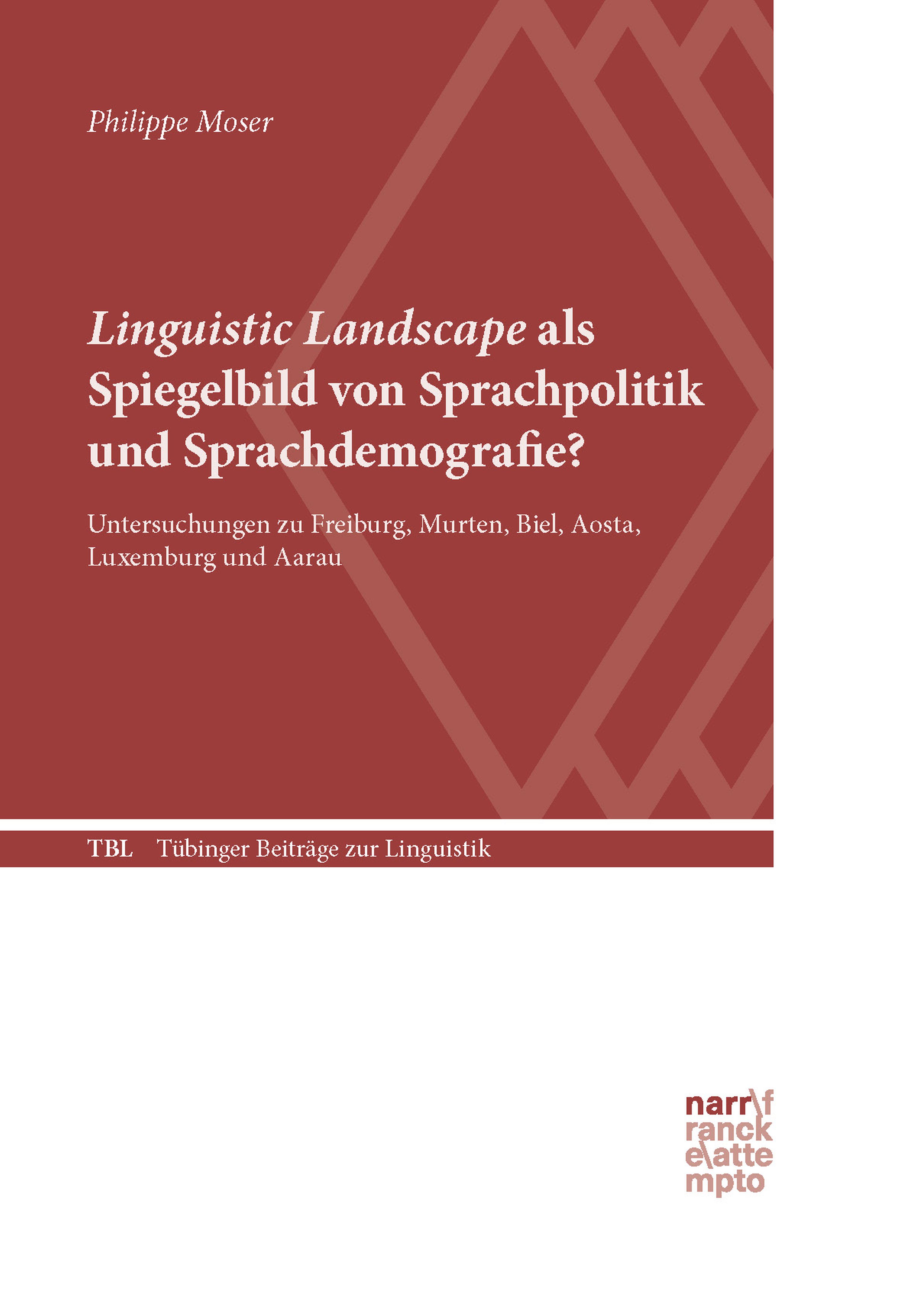 Обложка книги «Linguistic Landscape als Spiegelbild von Sprachpolitik und Sprachdemografie?»