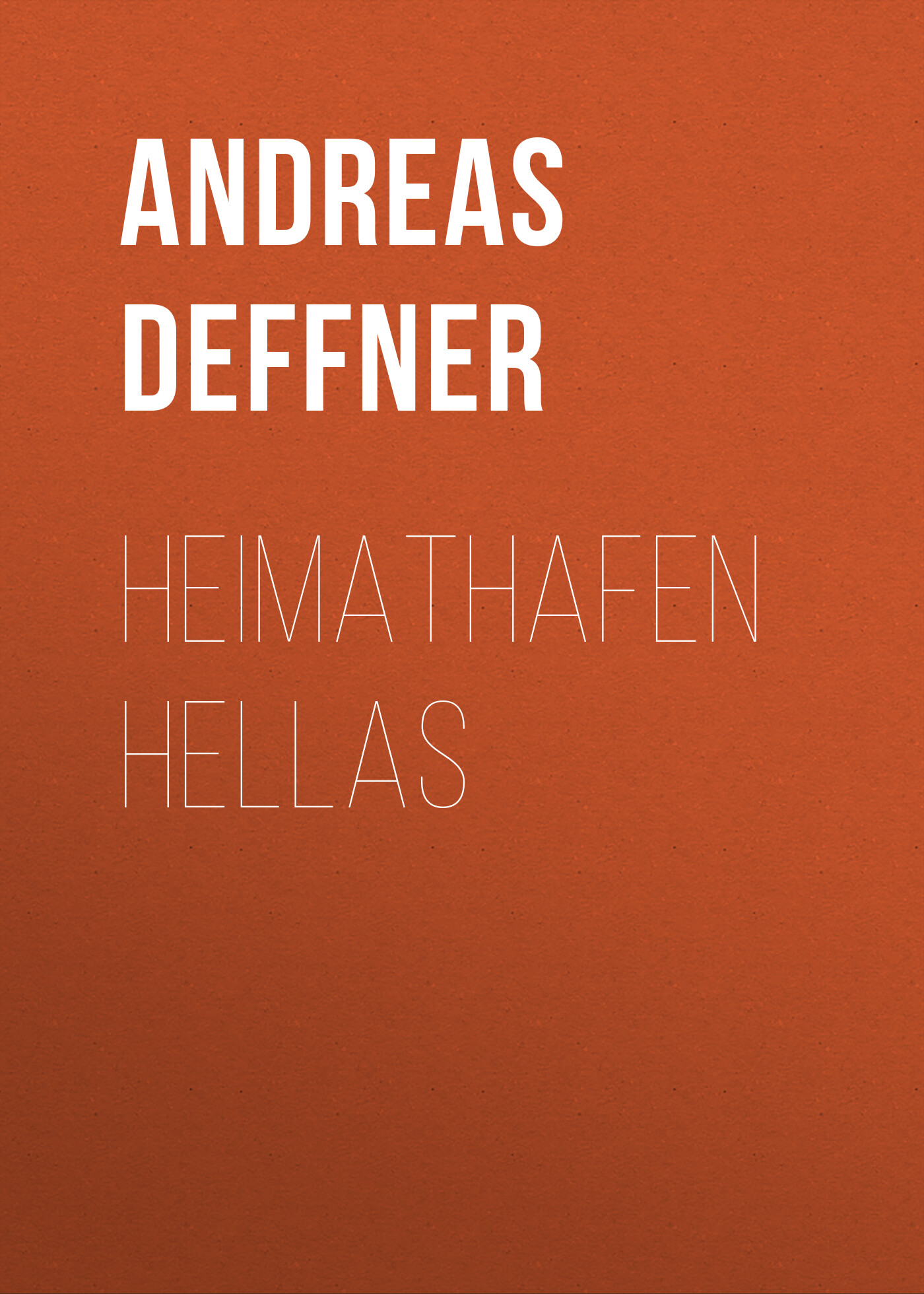 Обложка книги «Heimathafen Hellas»