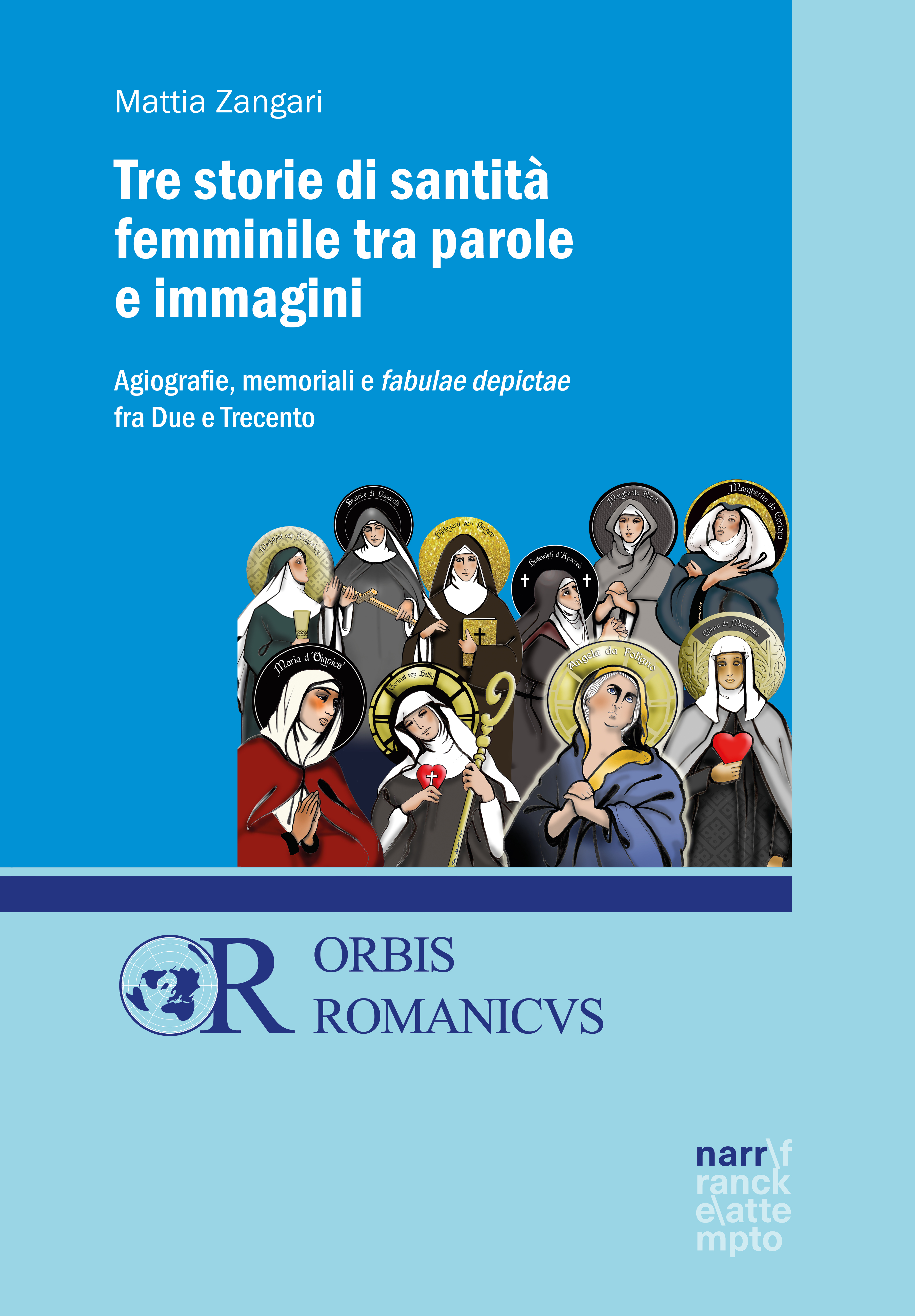 Обложка книги «Tre storie di santità femminile tra parole e immagini»